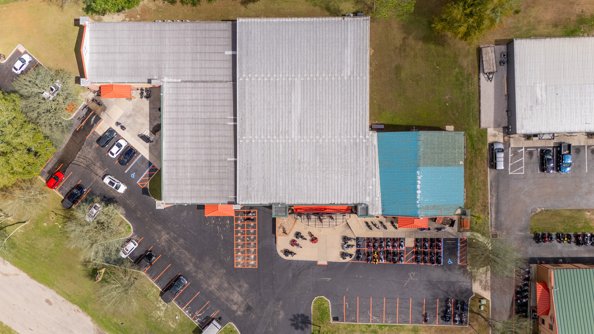 Gainesville Harley-Davidson Aerial View