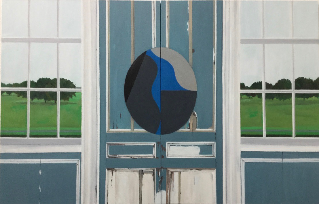 Castletown House Interior with Richard Gorman Painting