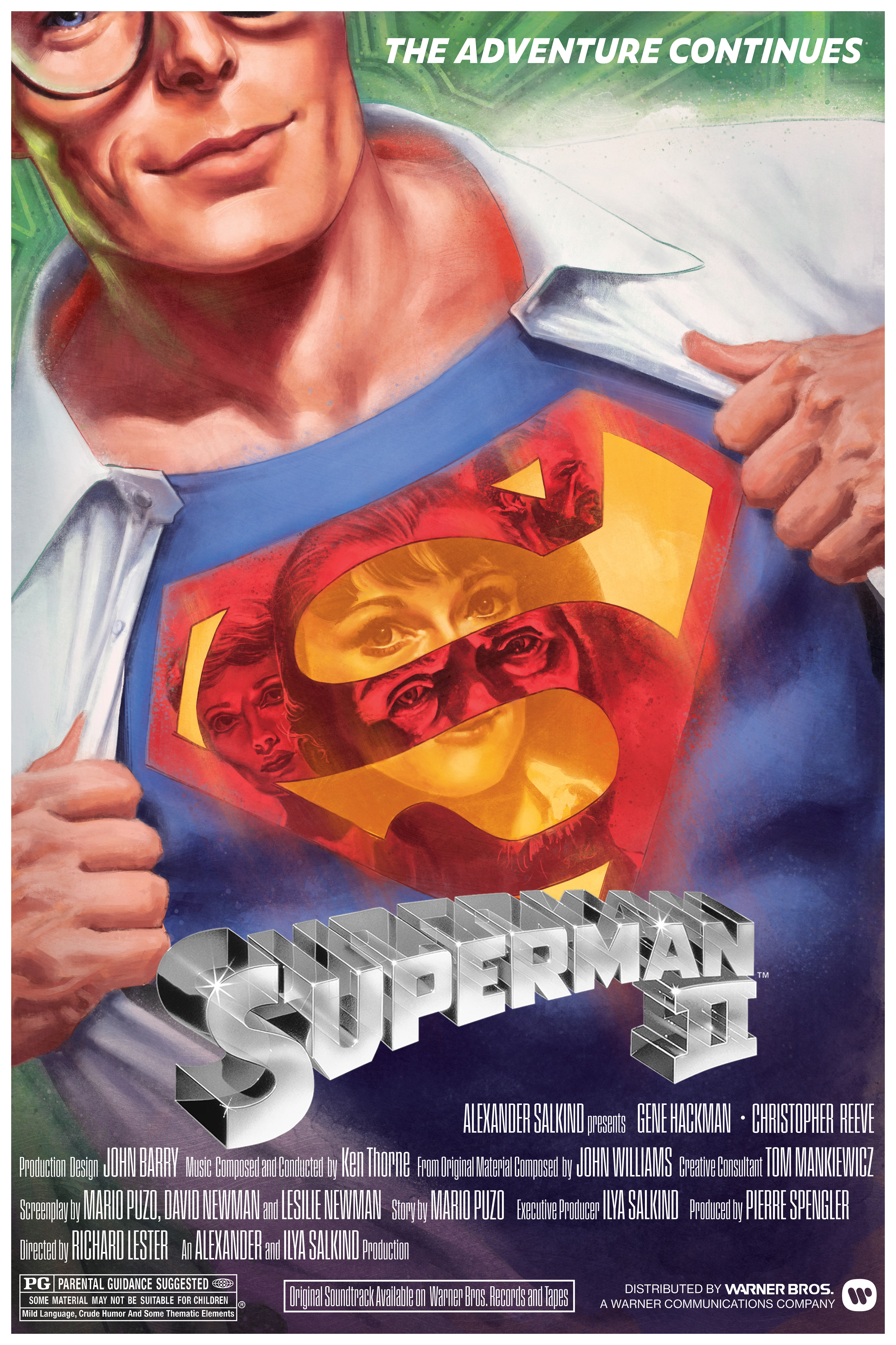 Superman 2 Alt Movie Poster 2026