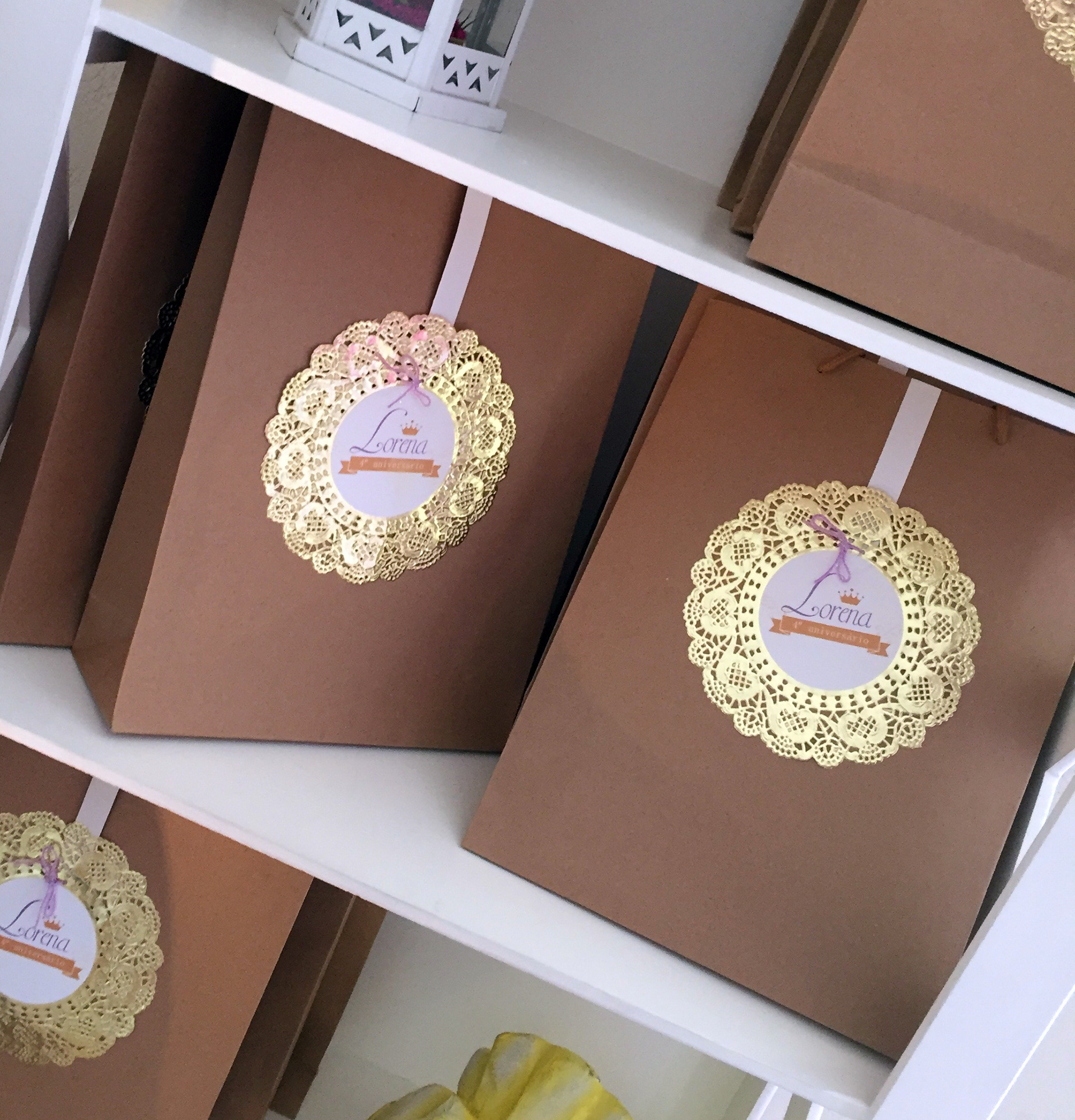 sacola papel craft
