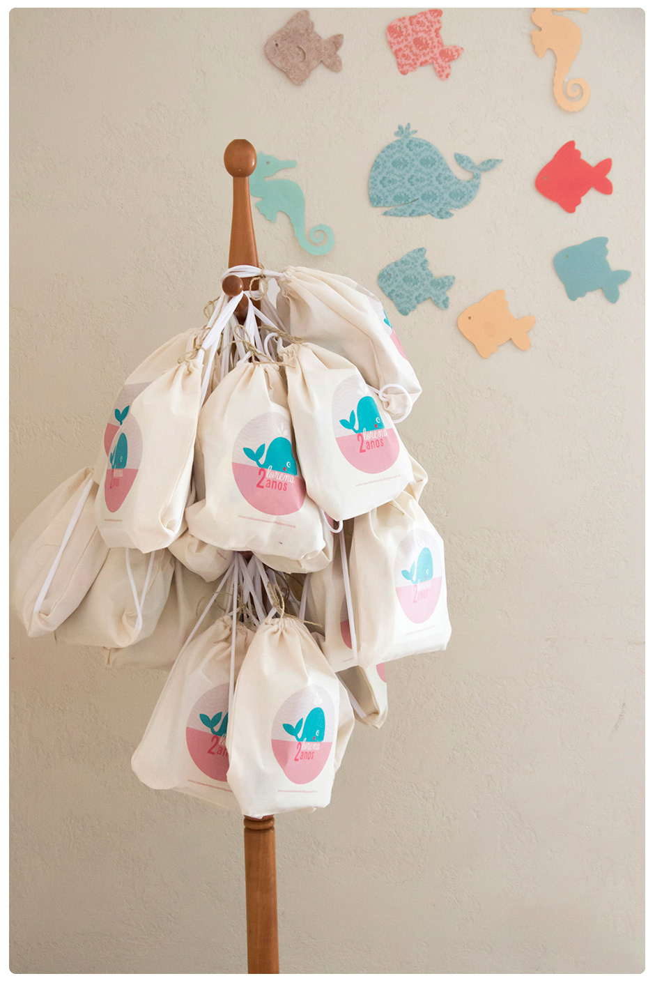 Ecobags com quitutes