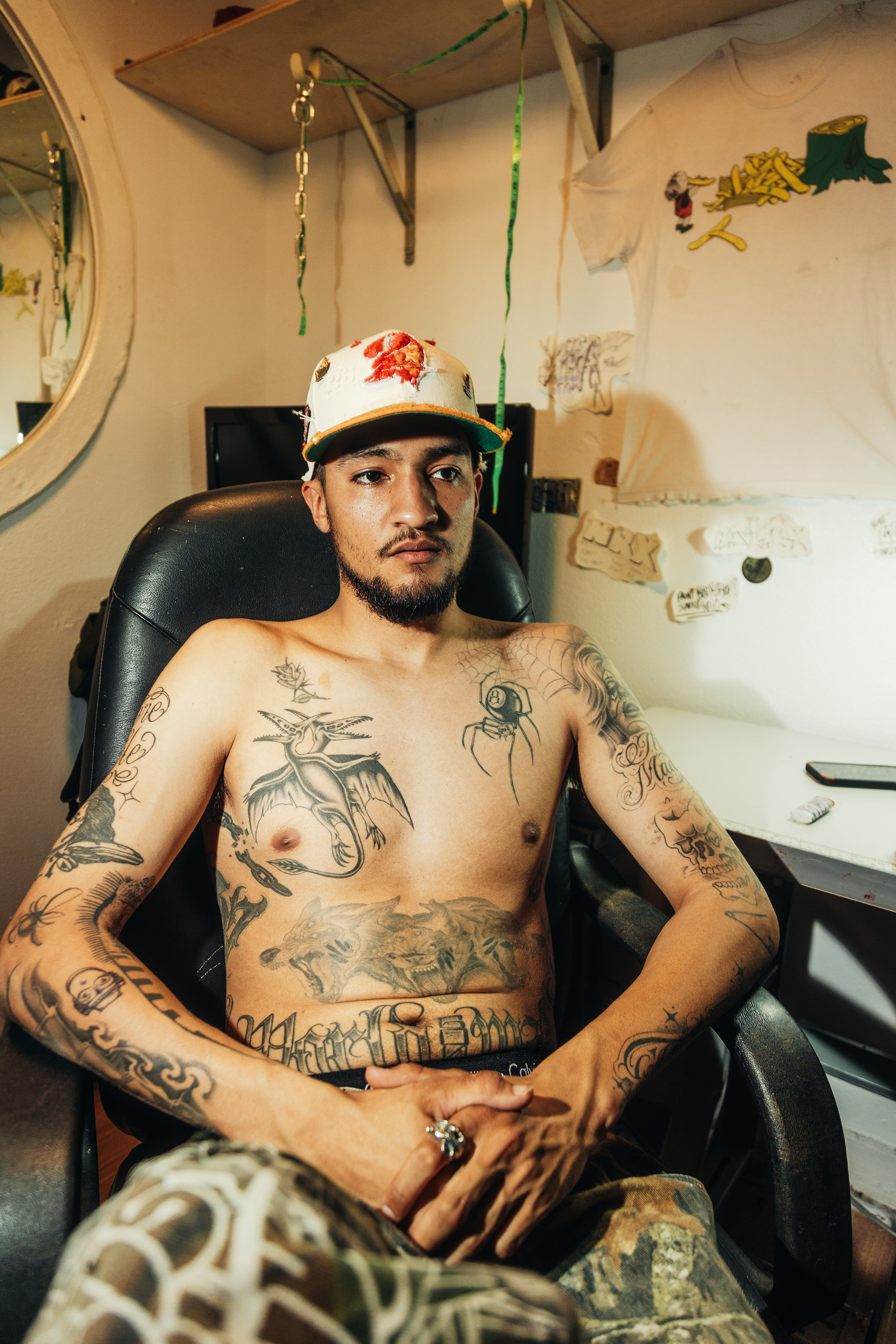 Rezo at his studio