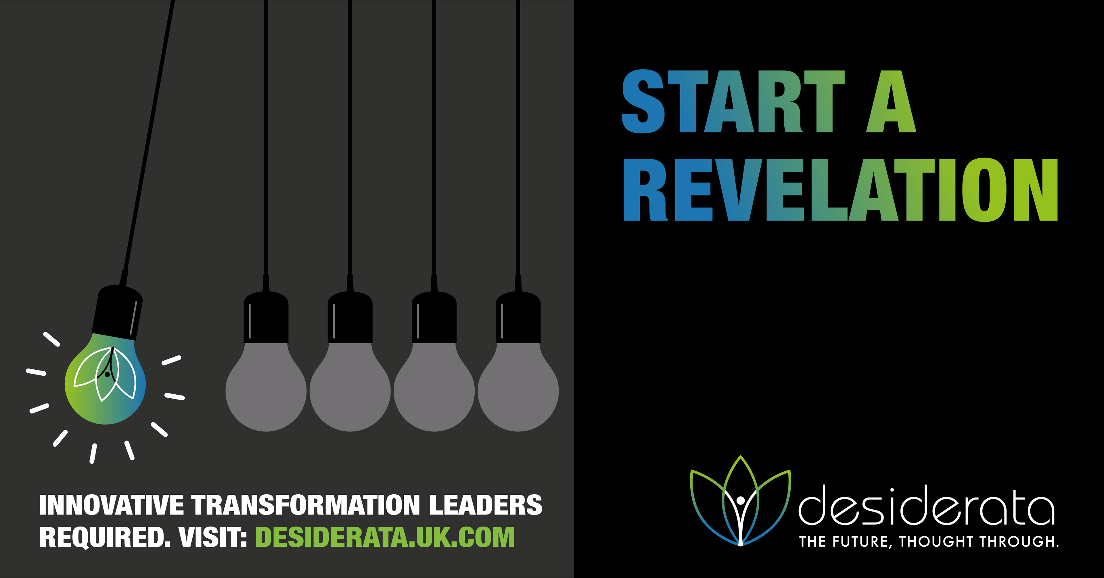 Finan Creative Consultancy Desiderata Consulting Advertising Start a Revelation
