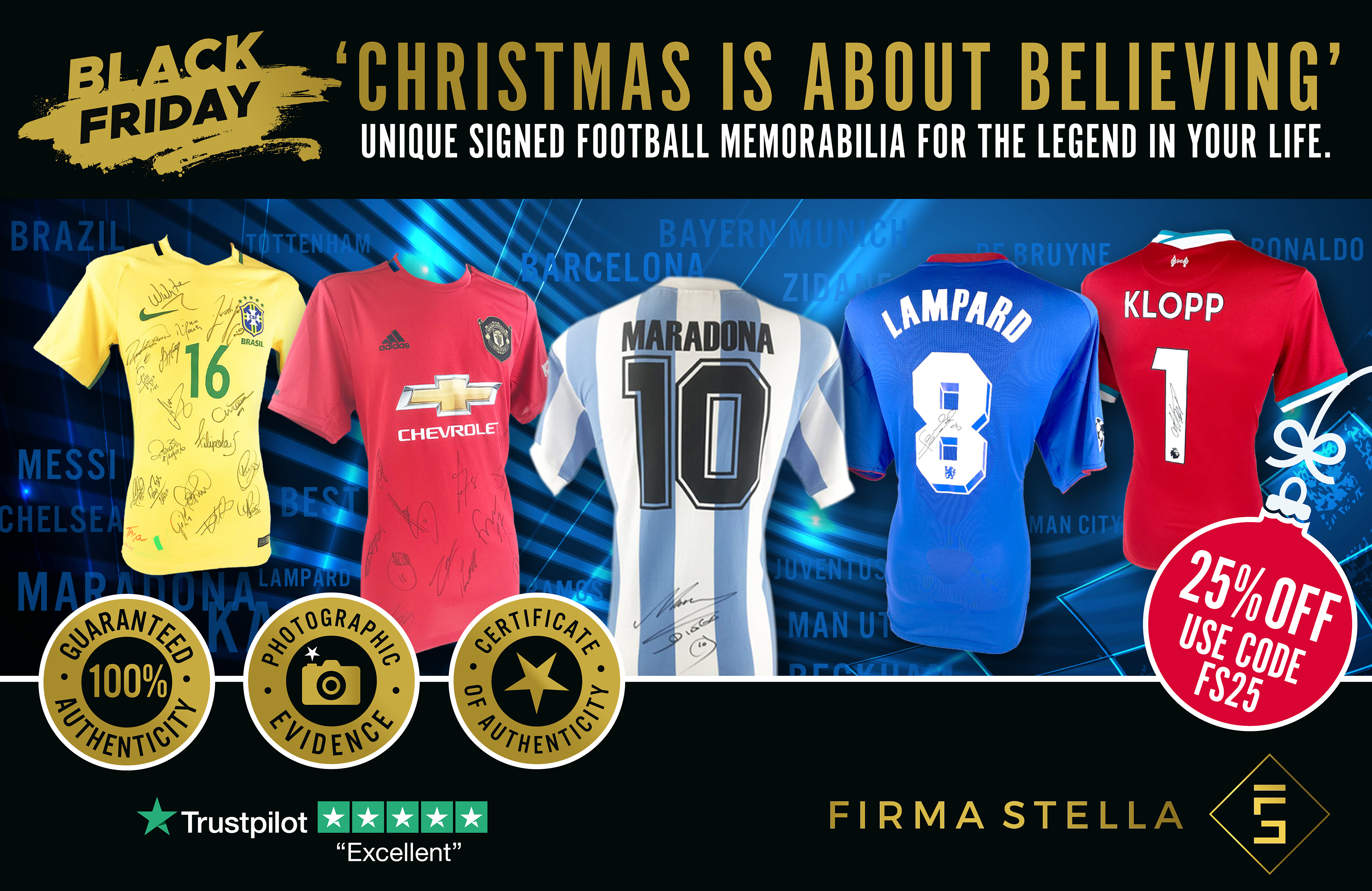 Firma Stella Football Black Friday Advertising Campaign by Finan Creative Consultancy