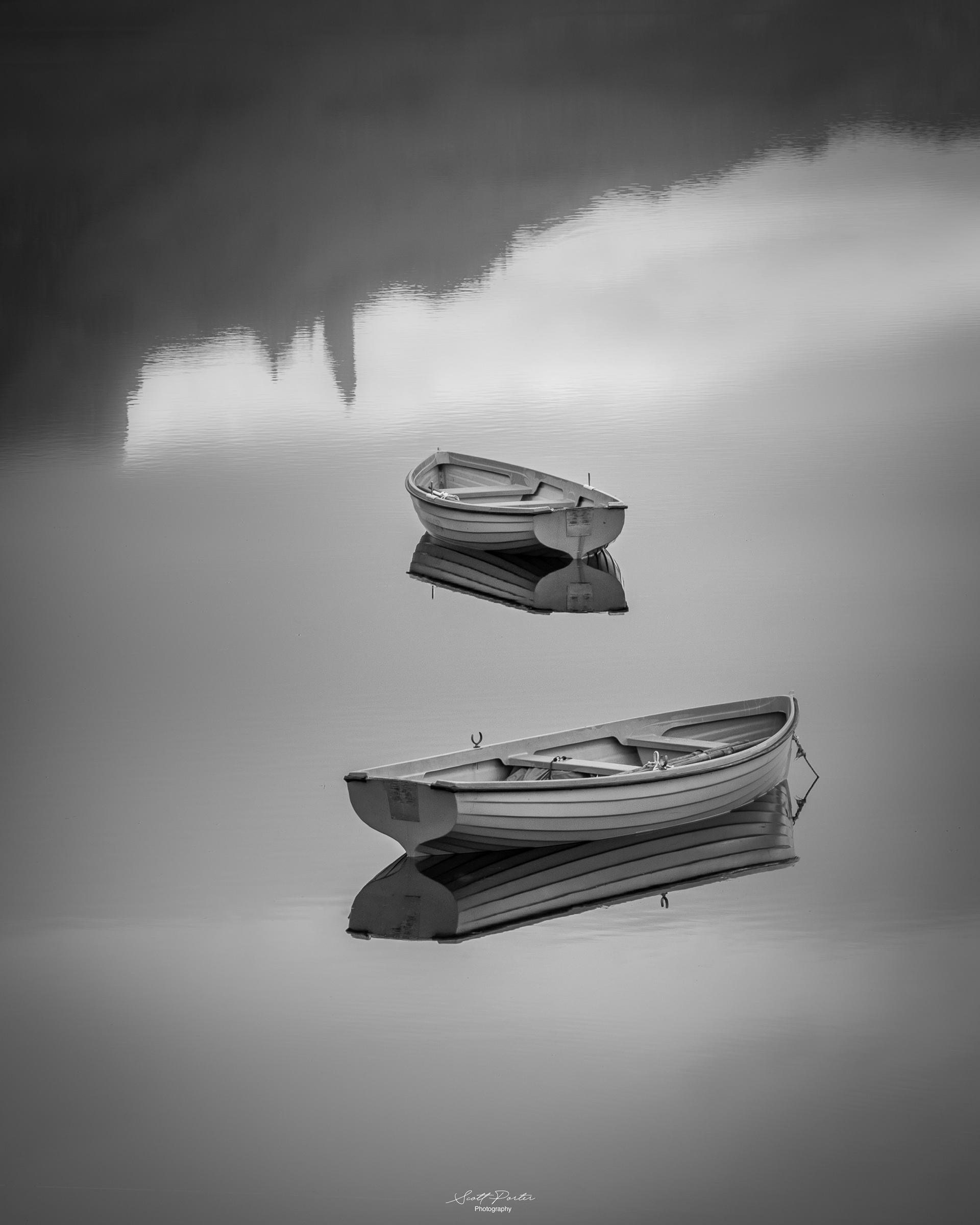 Boats on Loch Fada