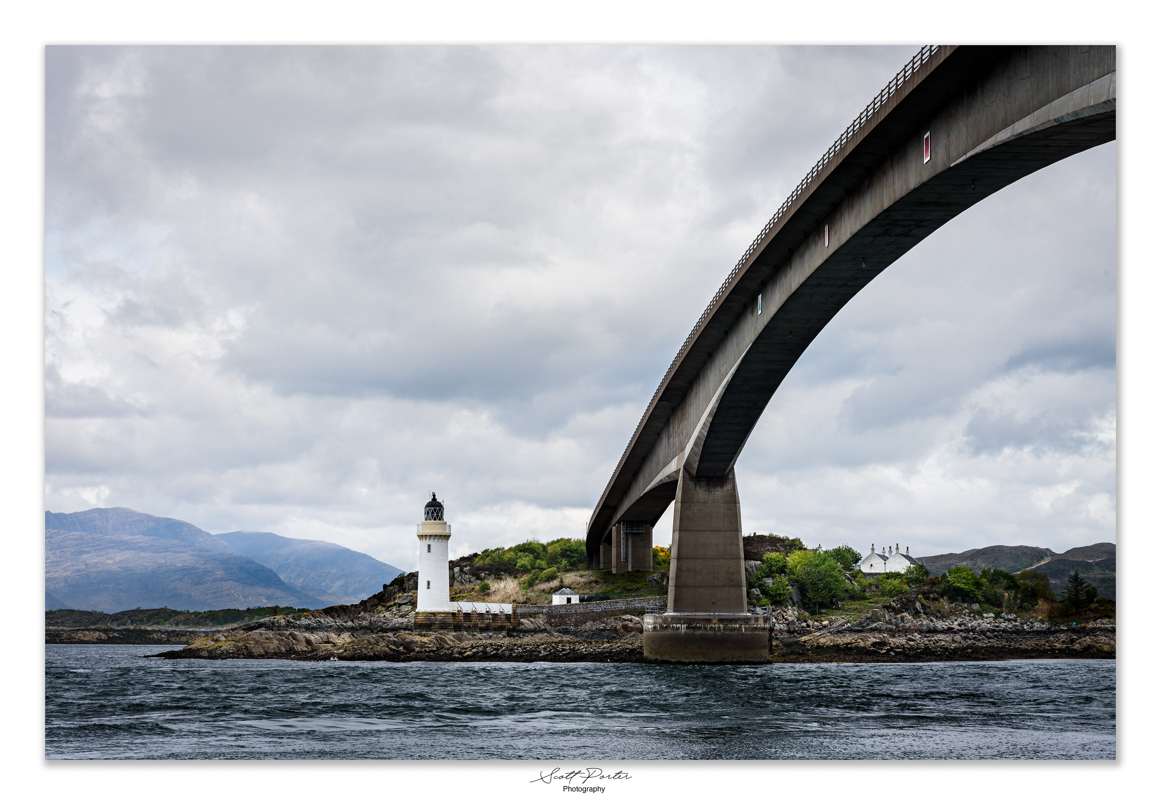 Lighthouse under the Skye Bridge