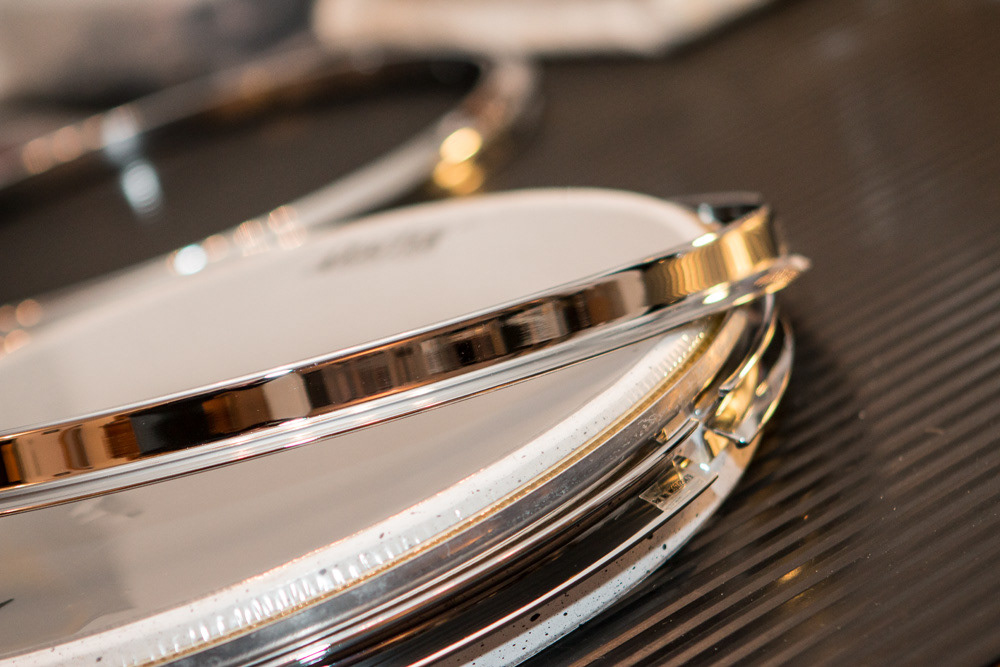 Arbiter Flat 14"x2" snare, ca. mid 1990's | Herbert Heim Vintagedrums