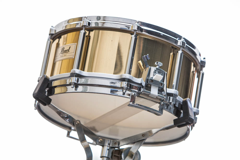 Pearl Free Floating Snare 14" x 6,5" Brass | Herbert Heim Vintagedrums