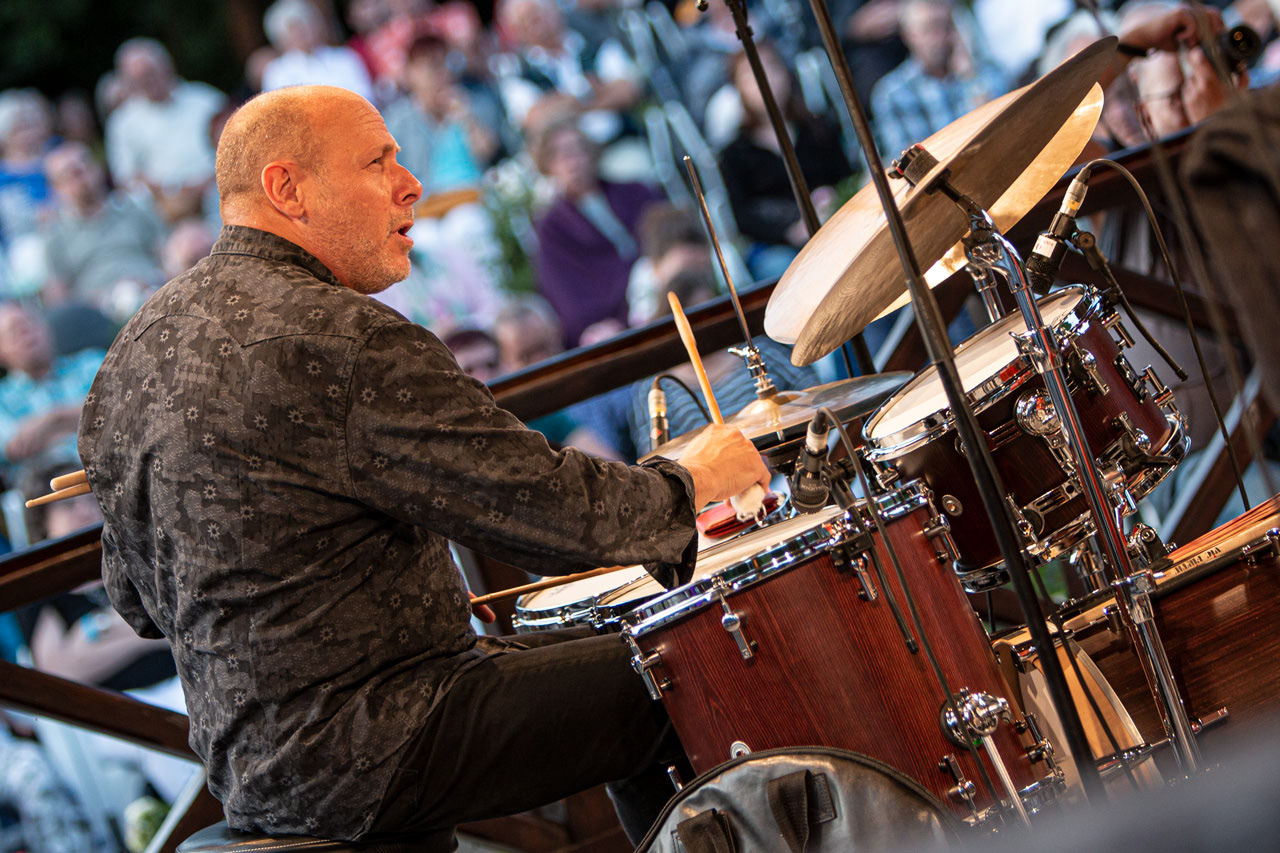 Jeff Ballard with the Wolfgang Muthspiel Quintet | Foto: www.hheim-vintagedrums.de