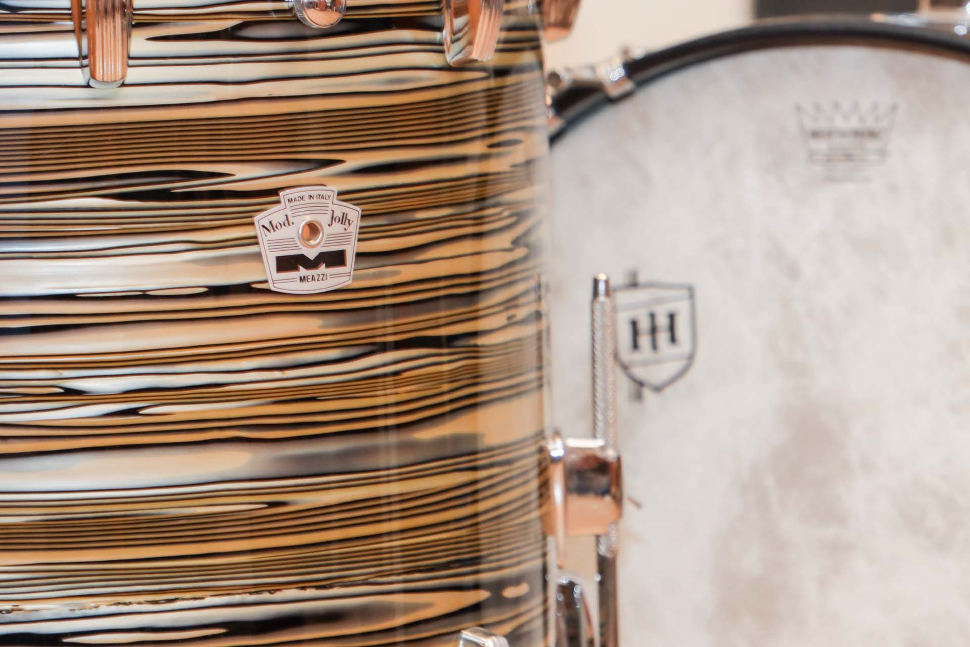 Meazzi Jolly 60's basswood Bopset | Herbert Heim Vintagedrums