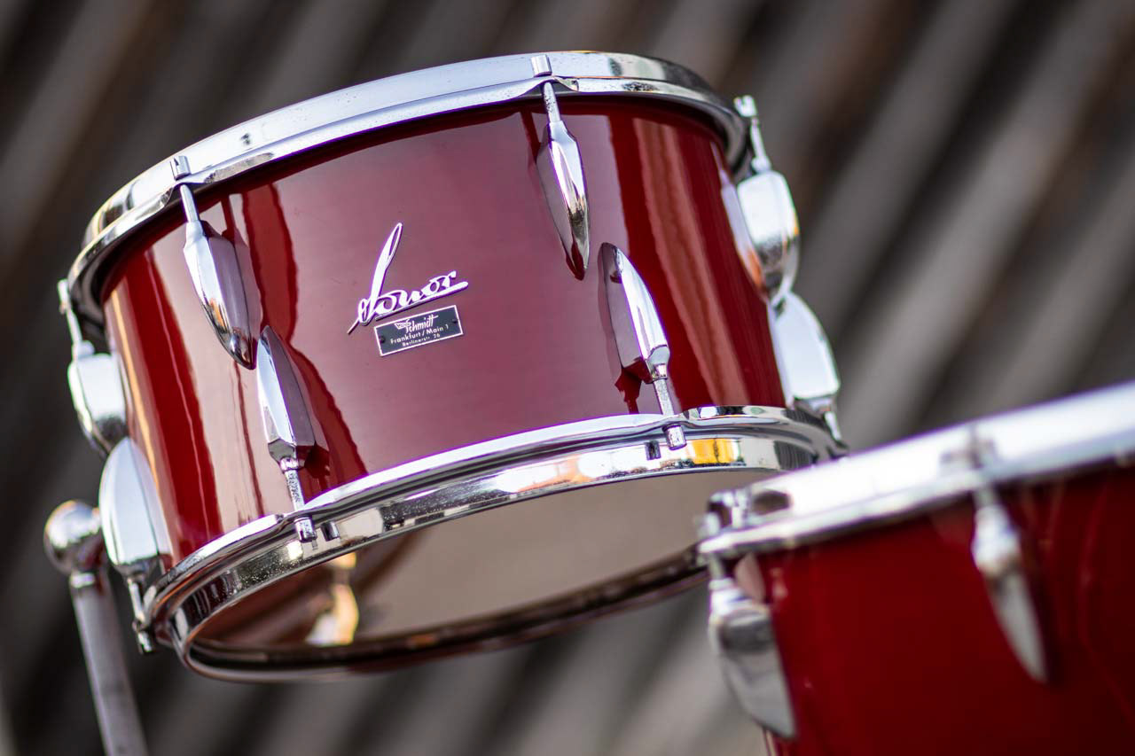 Sonor Teardrop "The New Beat" K170 (plastic red), 1959/60 | Herbert Heim Vintagedrums