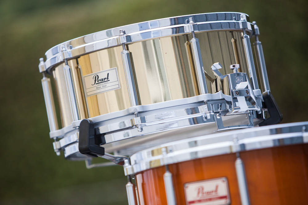 Pearl Free Floating Snare 14" x 6,5" Brass | Herbert Heim Vintagedrums