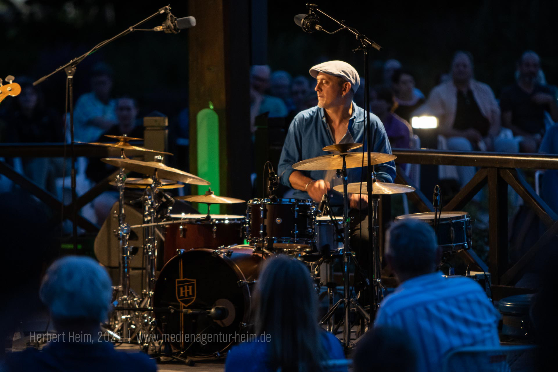 Kaspar Rast w/ Nik Bärtsch's Ronin | Foto: www.hheim-vintagedrums.de