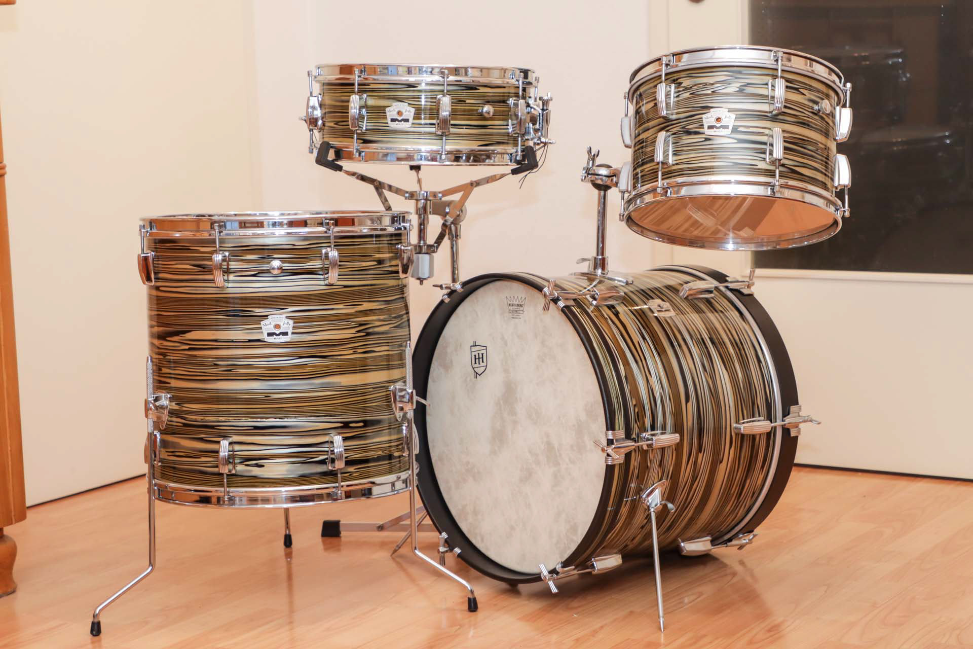 Meazzi Jolly 60's basswood Bopset | Herbert Heim Vintagedrums