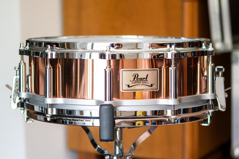 Pearl Free Floating Snare 14" x 5" Copper | Herbert Heim Vintagedrums