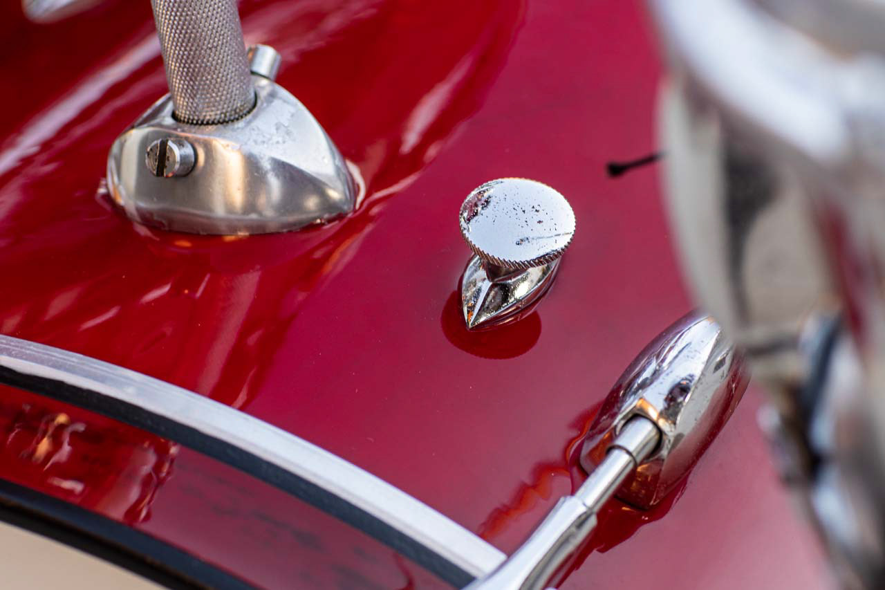 Sonor Teardrop "The New Beat" K170 (plastic red), 1959/60 | Herbert Heim Vintagedrums