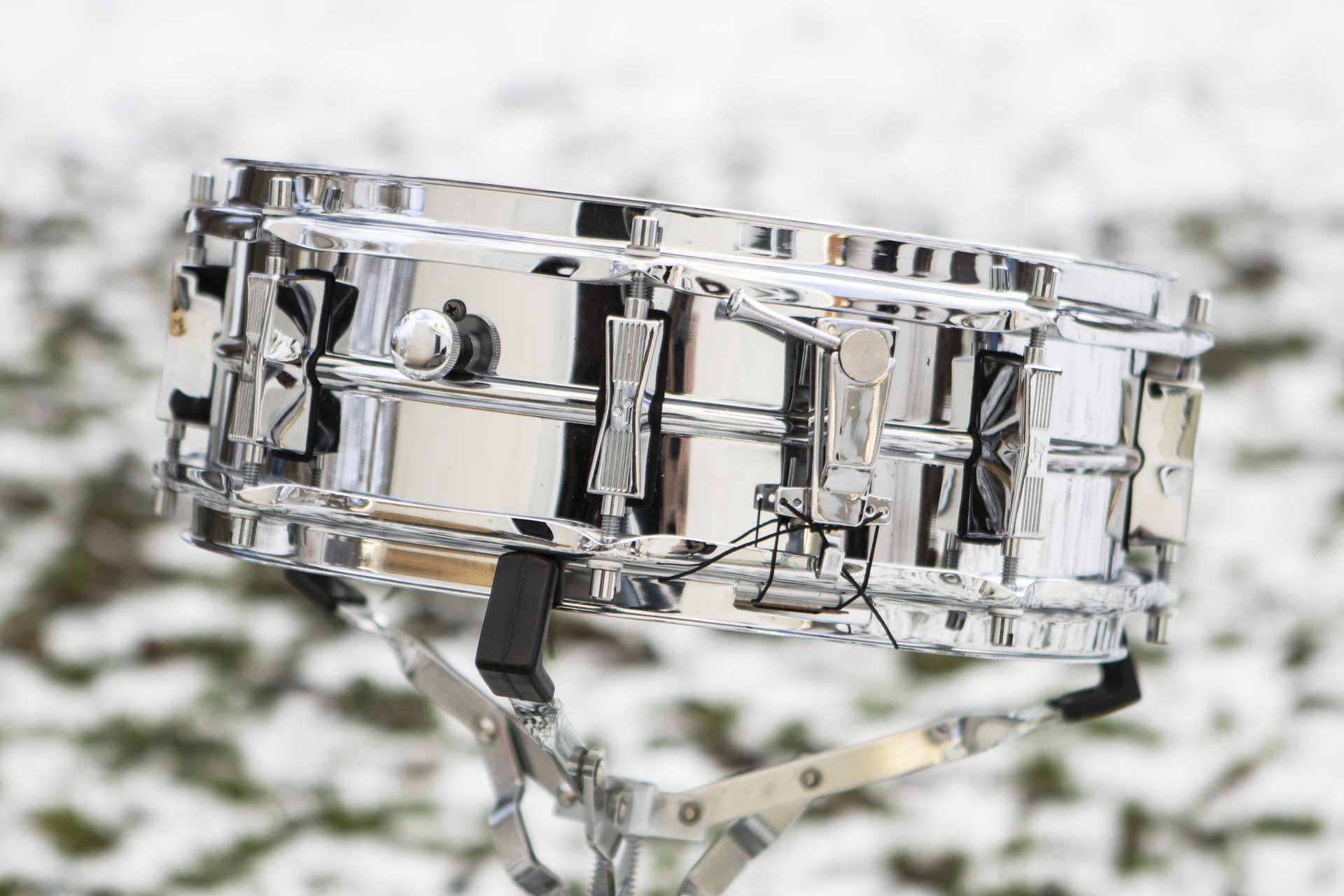 Sonor D454 champion 14"x5" seamless steel snare, mid 70's | Herbert Heim Vintagedrums