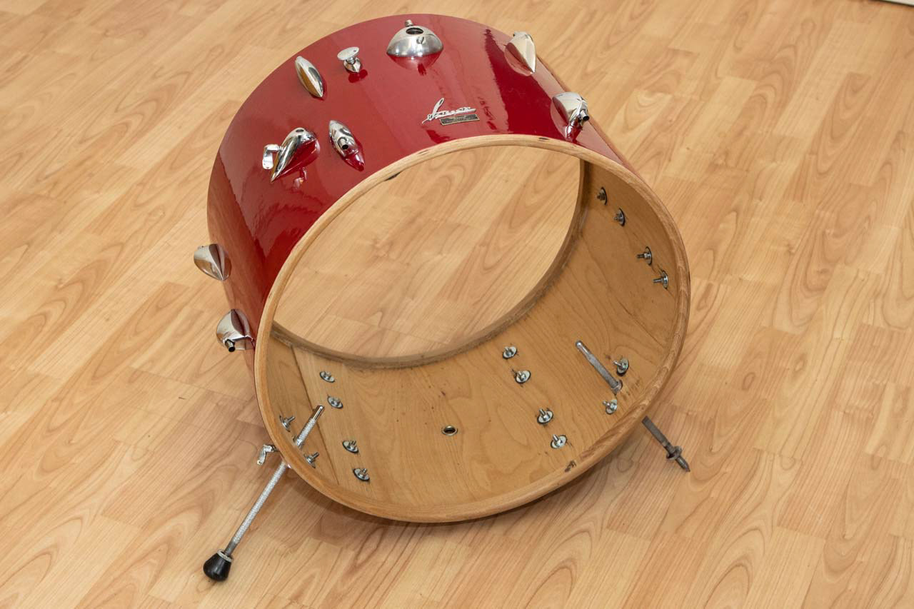 Sonor Teardrop "The New Beat" K170 (plastic red), 1959/60 | Herbert Heim Vintagedrums