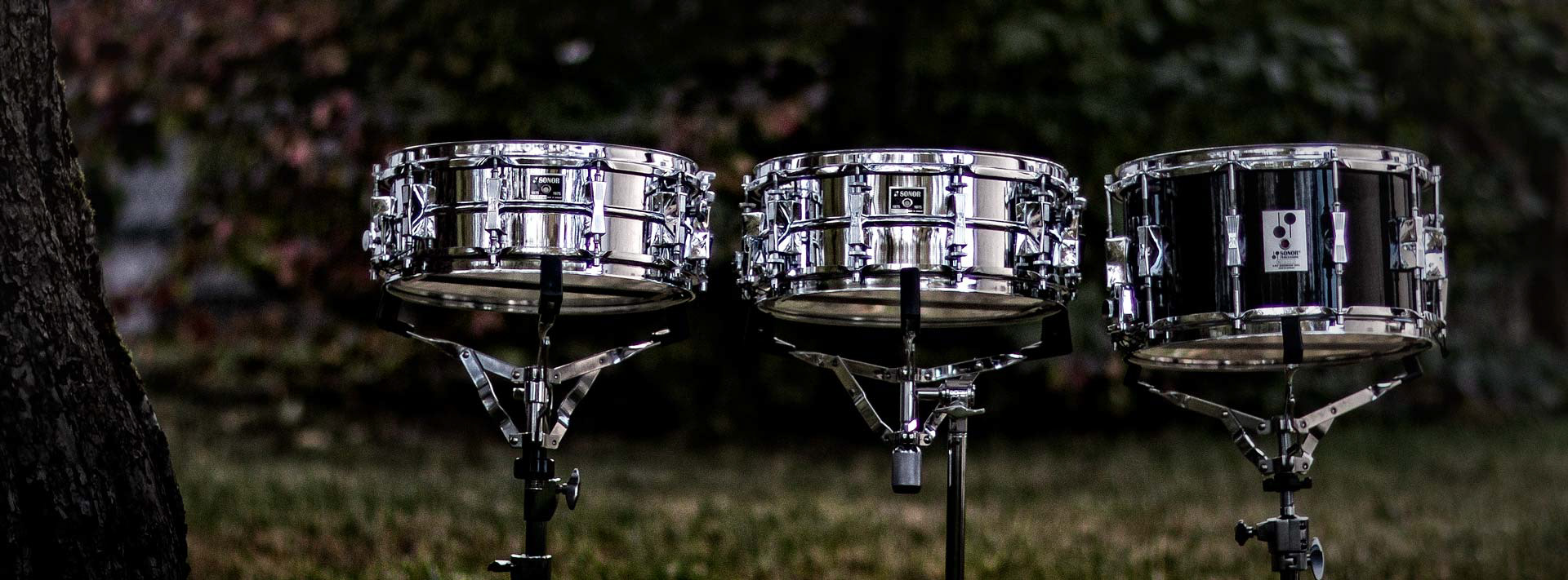 Menage a trois with Sonor Phonic D500, D505 an D518 | Herbert Heim Vintagedrums