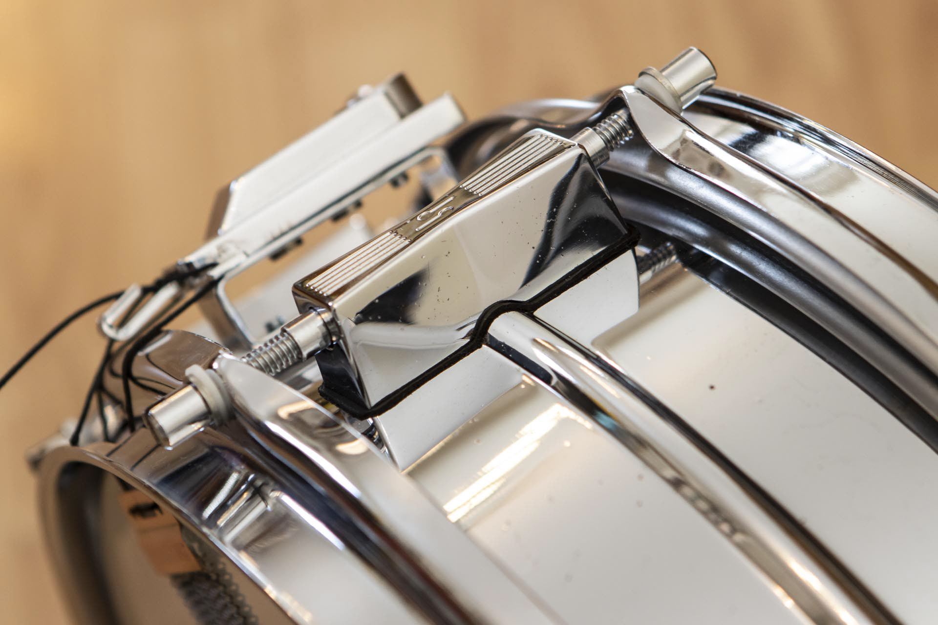 Sonor D454 champion 14"x5" seamless steel snare, mid 70's | Herbert Heim Vintagedrums