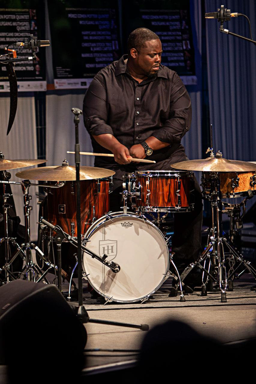 Johnathan Blake with the Kenny Barron Trio | Foto: www.hheim-vintagedrums.de