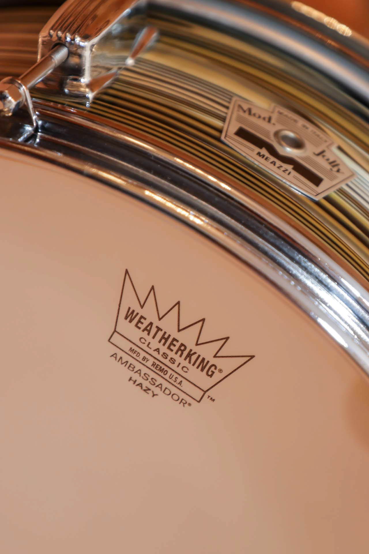 Meazzi Jolly 60's 14"x5,5" Snaredrum | Herbert Heim Vintagedrums