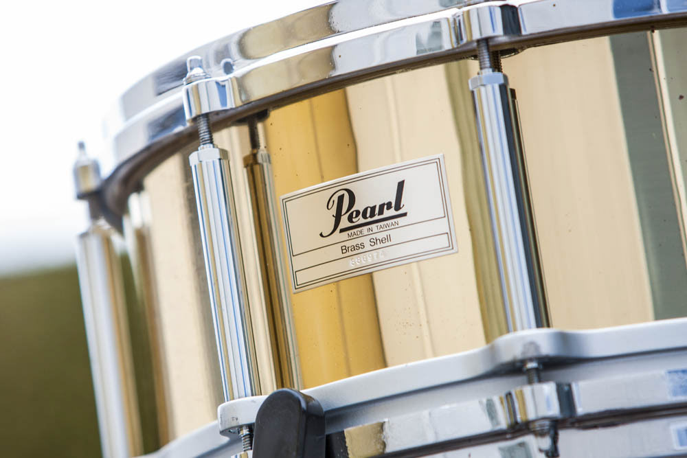 Pearl Free Floating Snare 14" x 6,5" Brass | Herbert Heim Vintagedrums