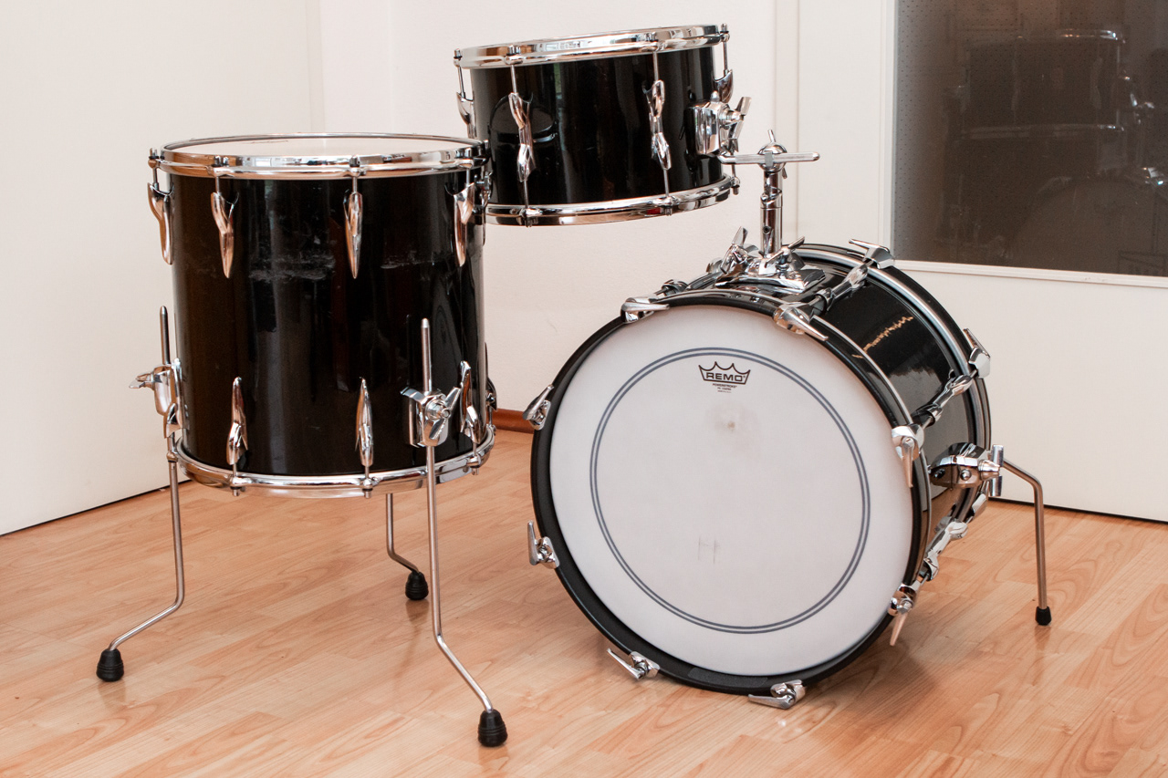 Premier Elite Bopkit C201 black, 1980 | Herbert Heim Vintagedrums