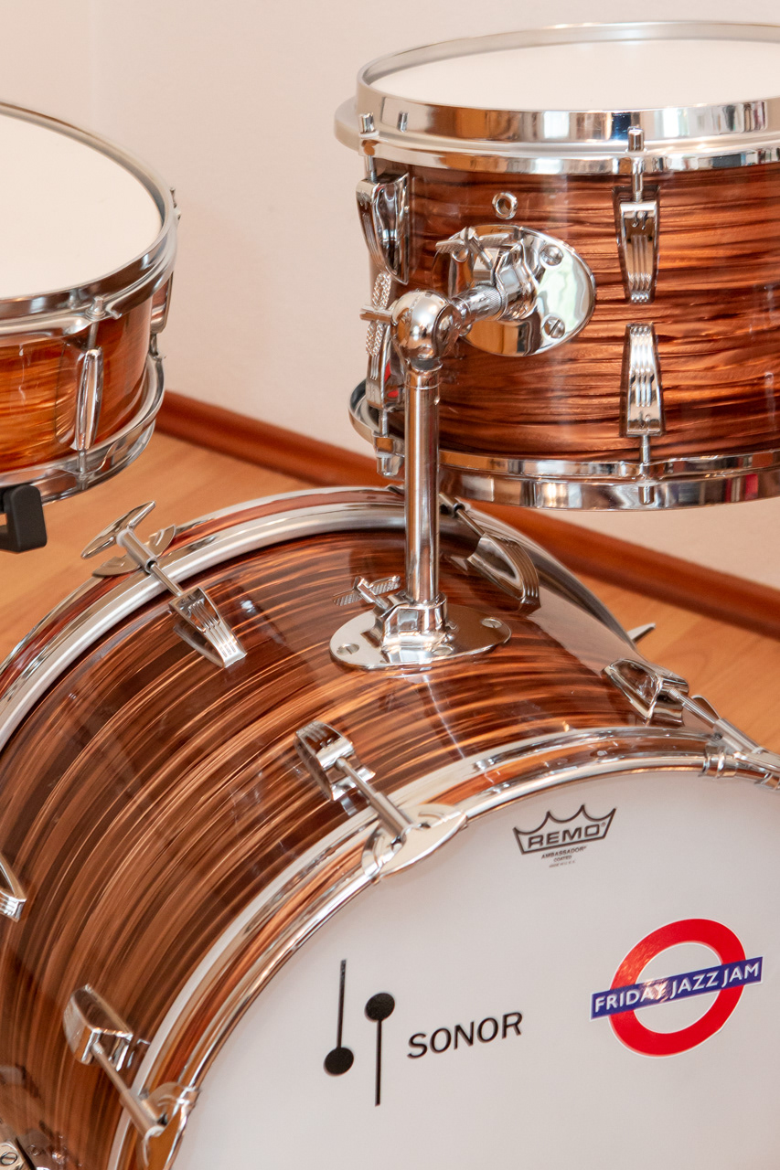 Sonor Swinger K132 copper streak 1970 | Herbert Heim Vintagedrums