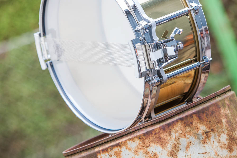 Pearl Free Floating Snare 14" x 6,5" Brass | Herbert Heim Vintagedrums