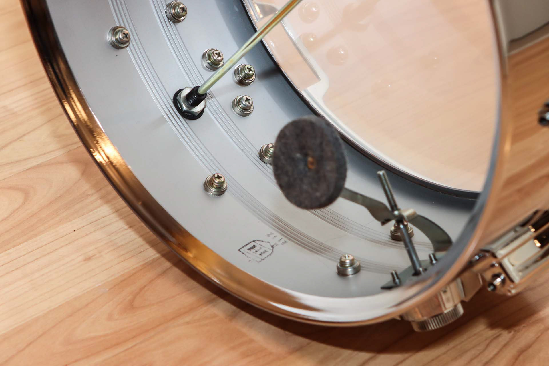 Tama Imperialstar King-Beat 8006 14"x6,5" seamless steel snare drum - overhaul | Herbert Heim Vintagedrums