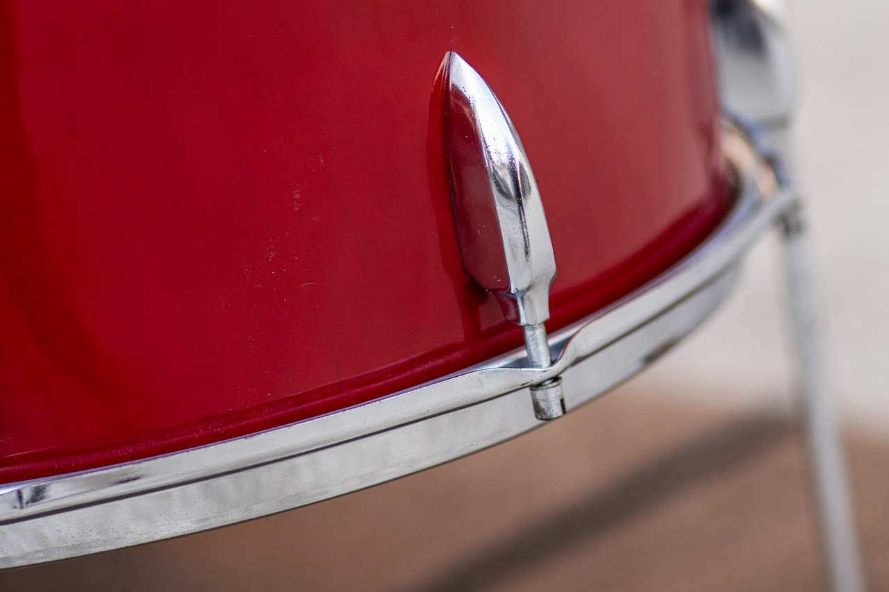 Sonor Teardrop "The New Beat" K170 (plastic red), 1959/60 | Herbert Heim Vintagedrums