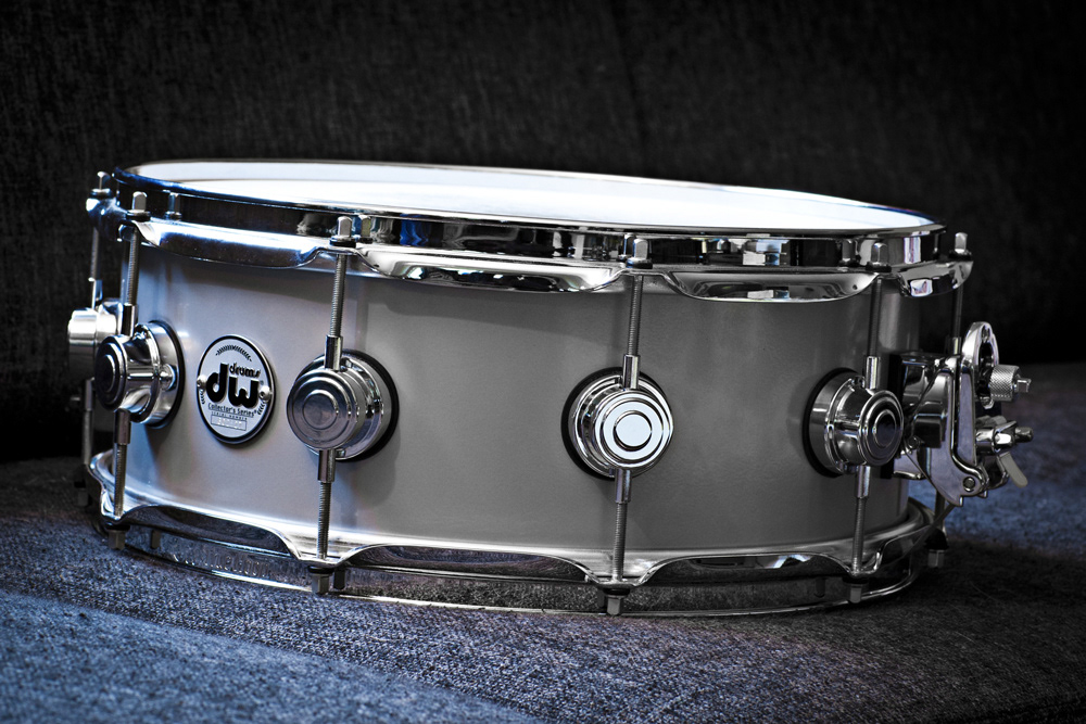 DW Thin Aluminium Snare 14" x 5,5" | Herbert Heim Vintagedrums