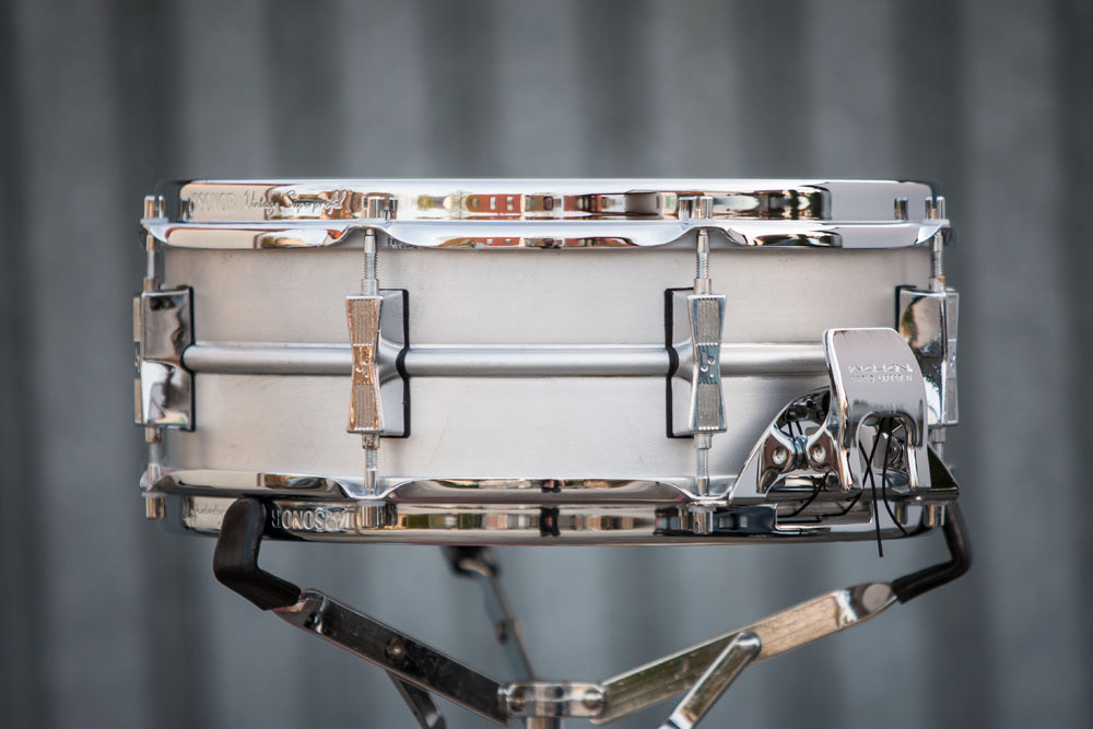 Custom "Aluphonic" Snare 14" x 5,5" | Herbert Heim Vintagedrums