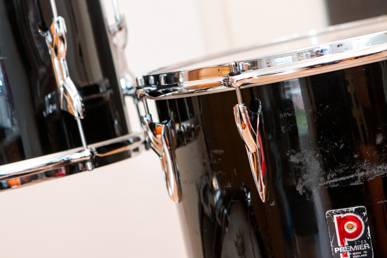 Premier Elite Bopkit C201 black, 1980 | Herbert Heim Vintagedrums