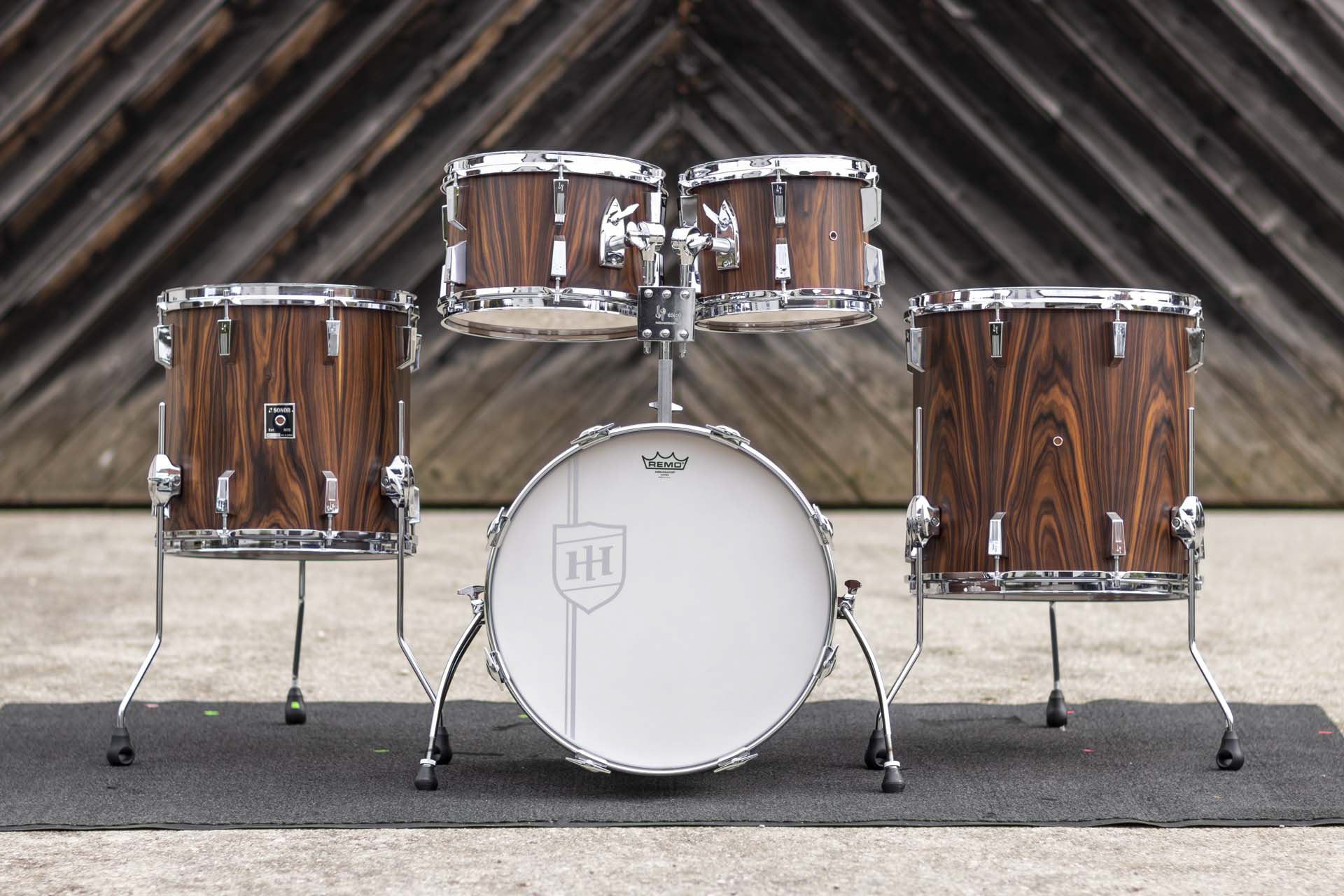 Sonor Phonic 1979-82, 18"x14" / 10"x8" / 12"x8" / 14"x14" / 16"x16" | Herbert Heim Vintagedrums