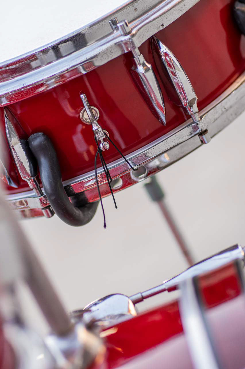 Sonor Teardrop "The New Beat" K170 (plastic red), 1959/60 | Herbert Heim Vintagedrums