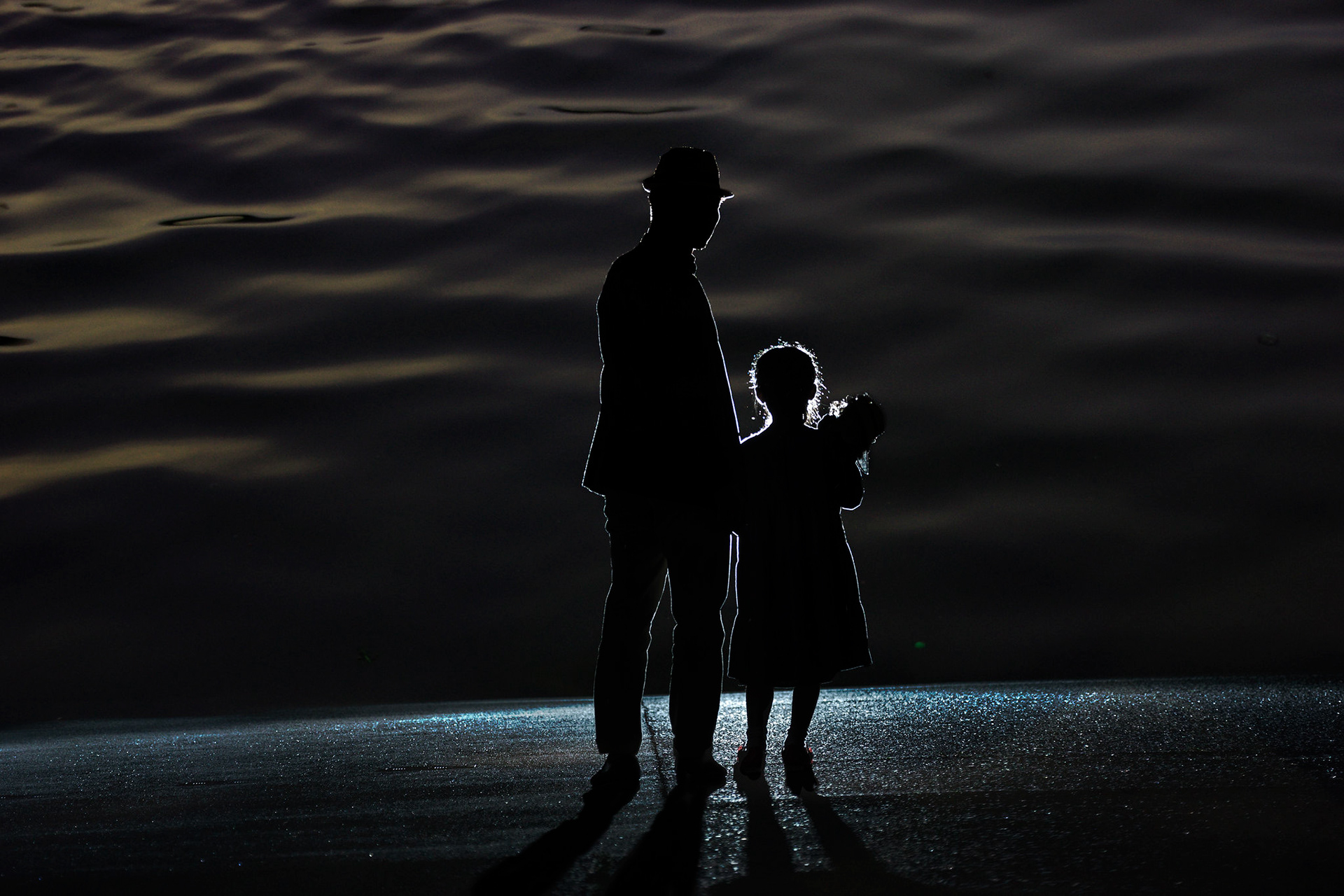 You're not alone anymore. Your father is always with you.