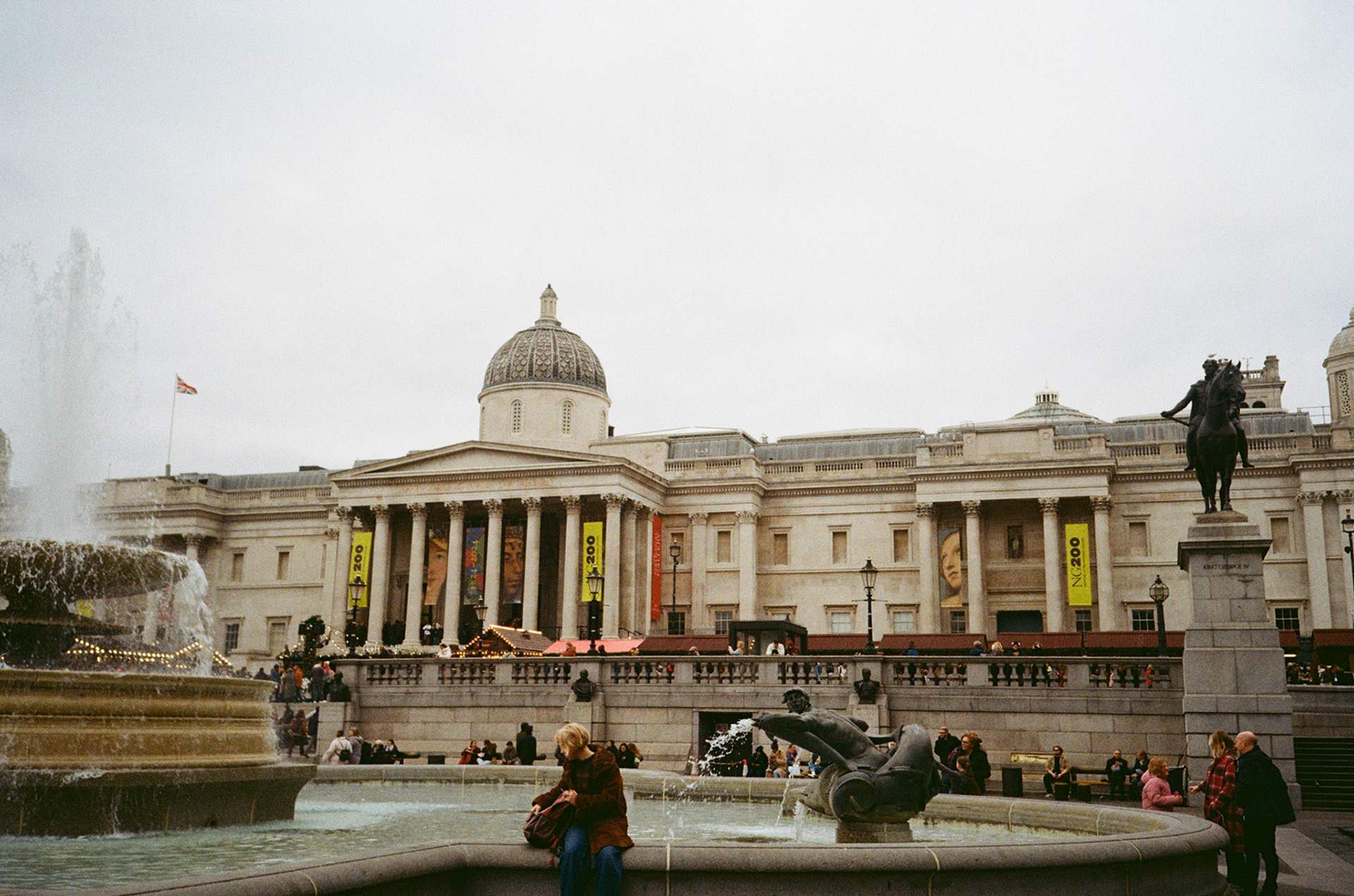 Trafalgar Square, London - October 2024