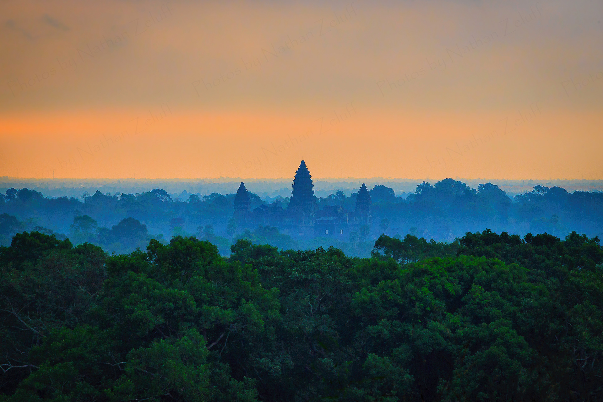 Morning Fire (Siem Reap, Cambodia)