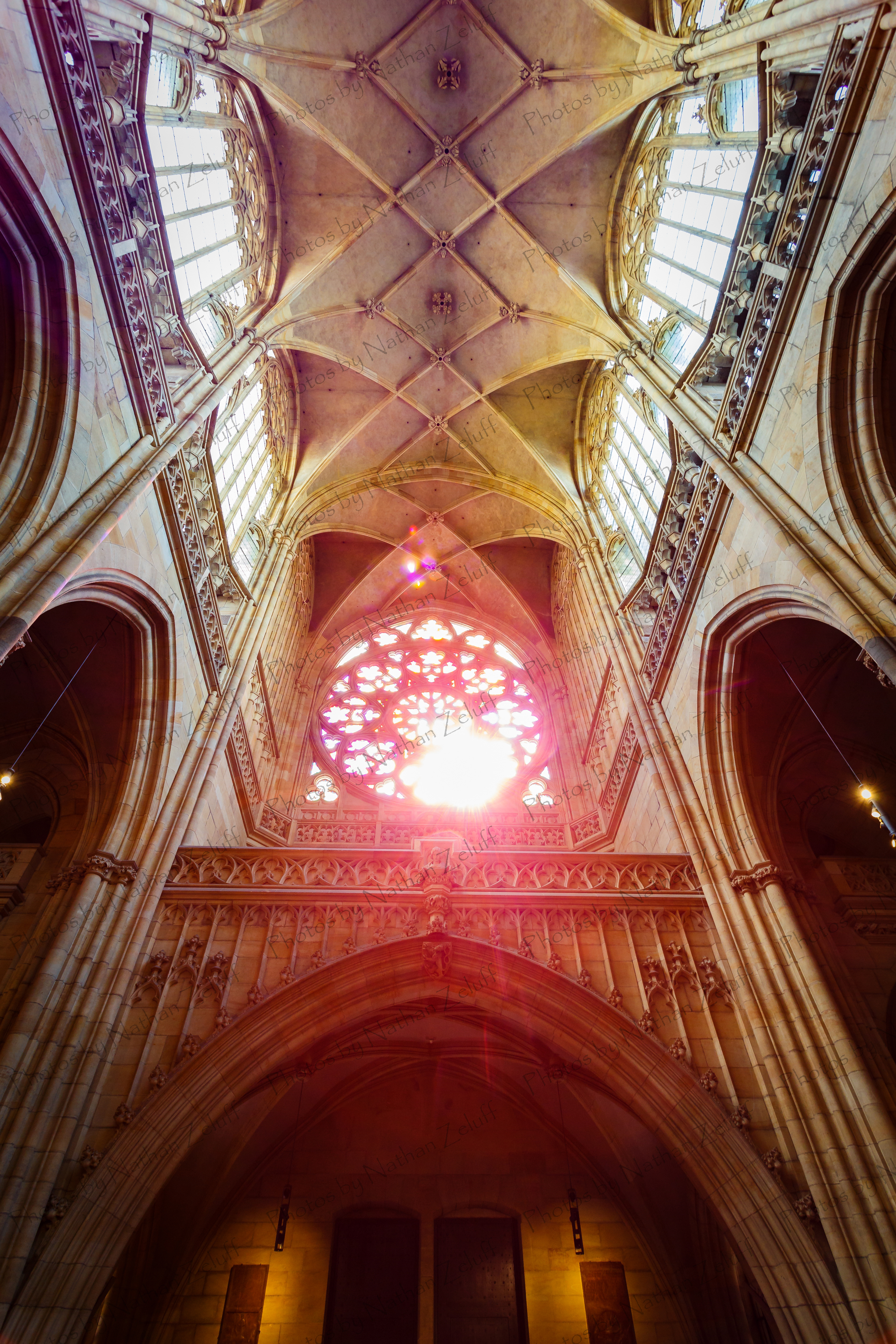 St. Vitus Rose Window (Prague, Czech Republic)