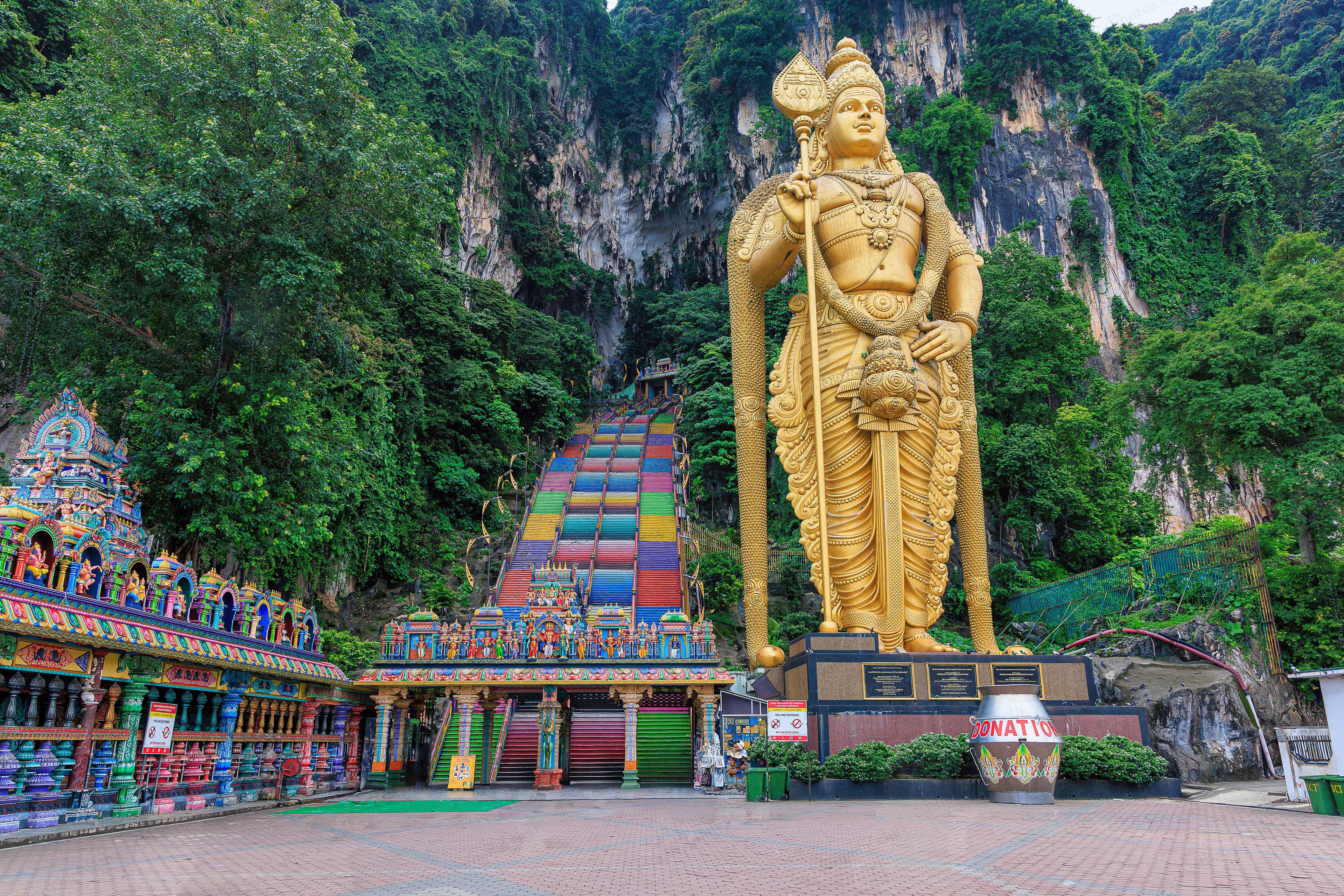 Colorful Cave Entrance (Selangor, Malaysia)