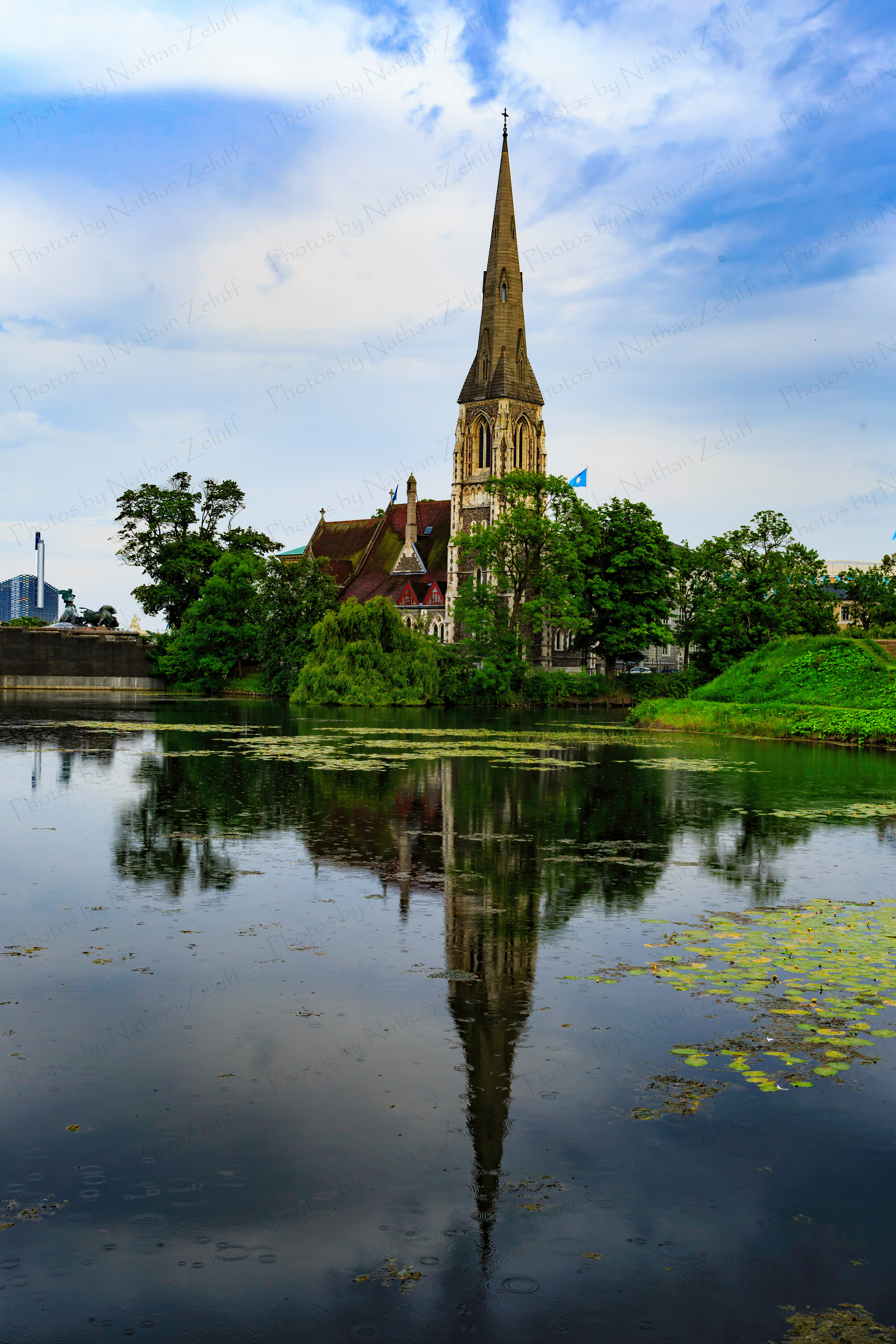 Church Reflection (Copenhagen, Denmark)