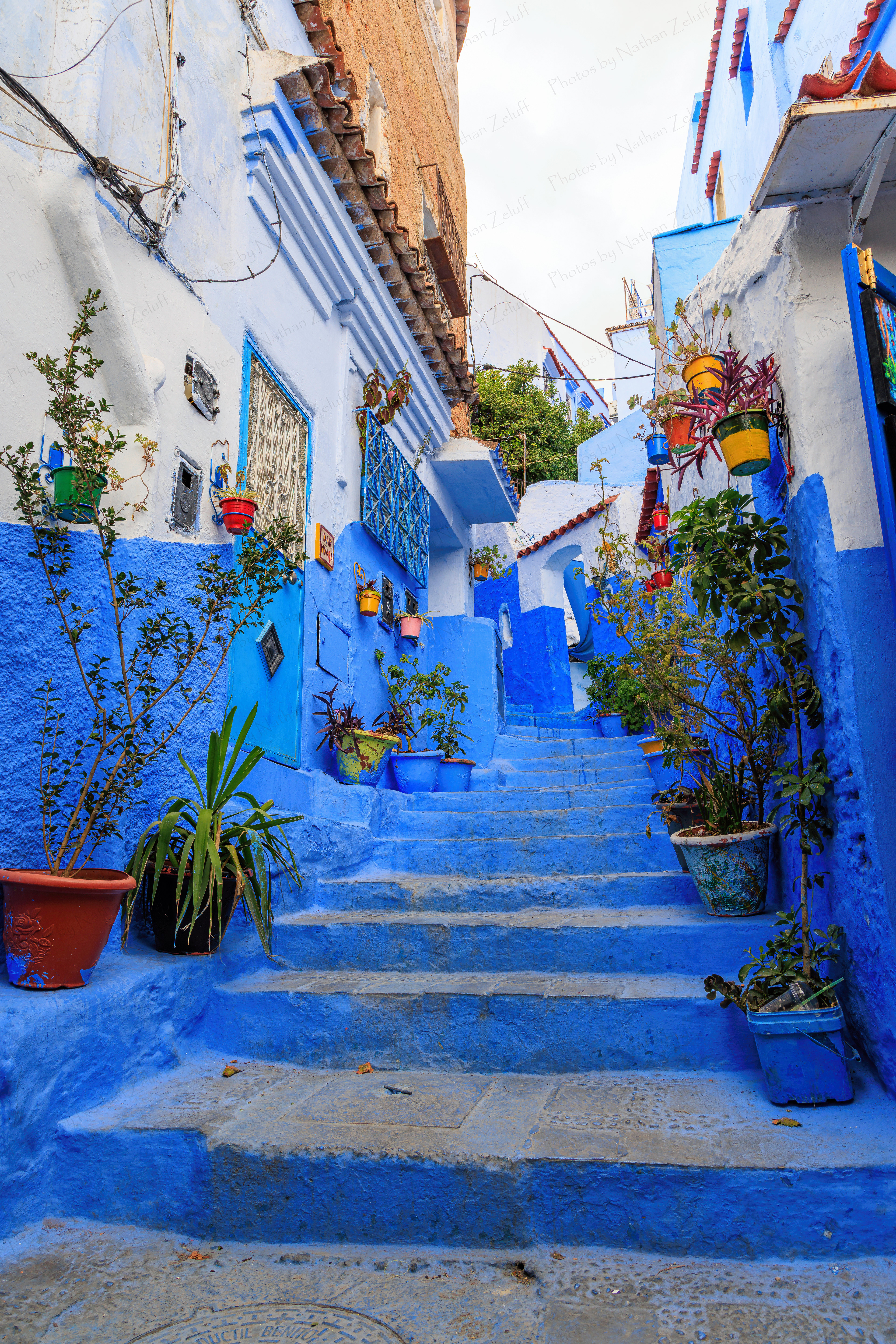 City in Blue (Chefchaouen, Morocco)