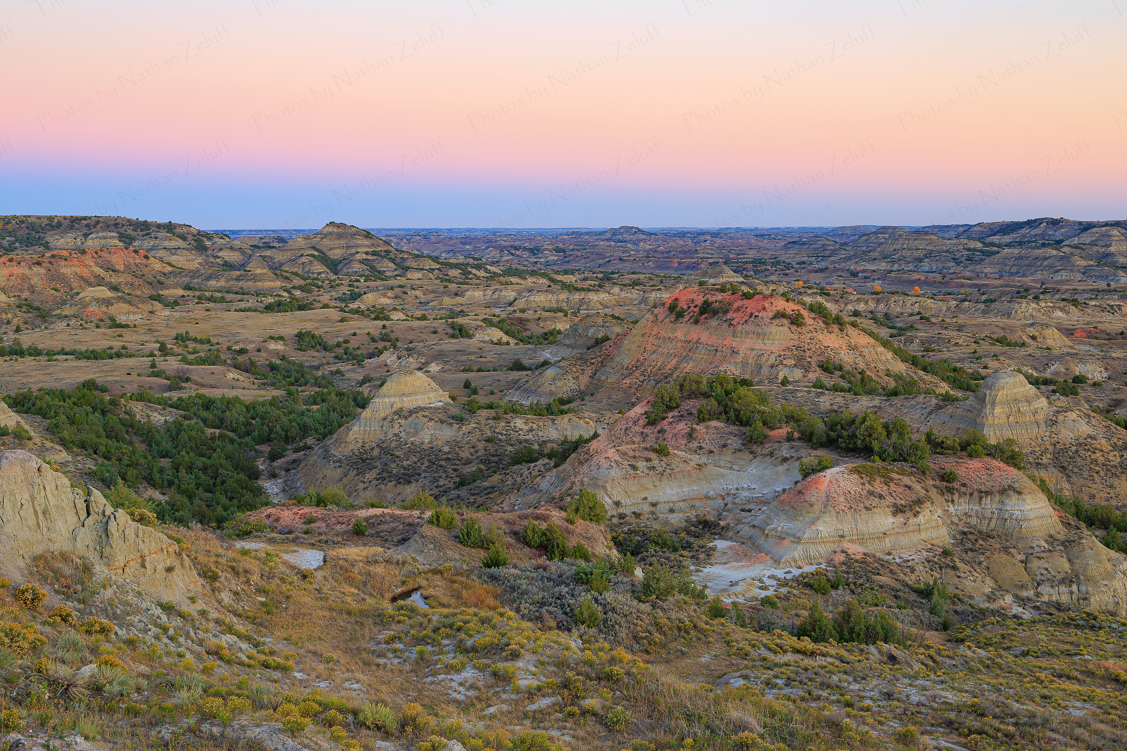 Daybreak in NODAK (Theodore Roosevelt NP, North Dakota)