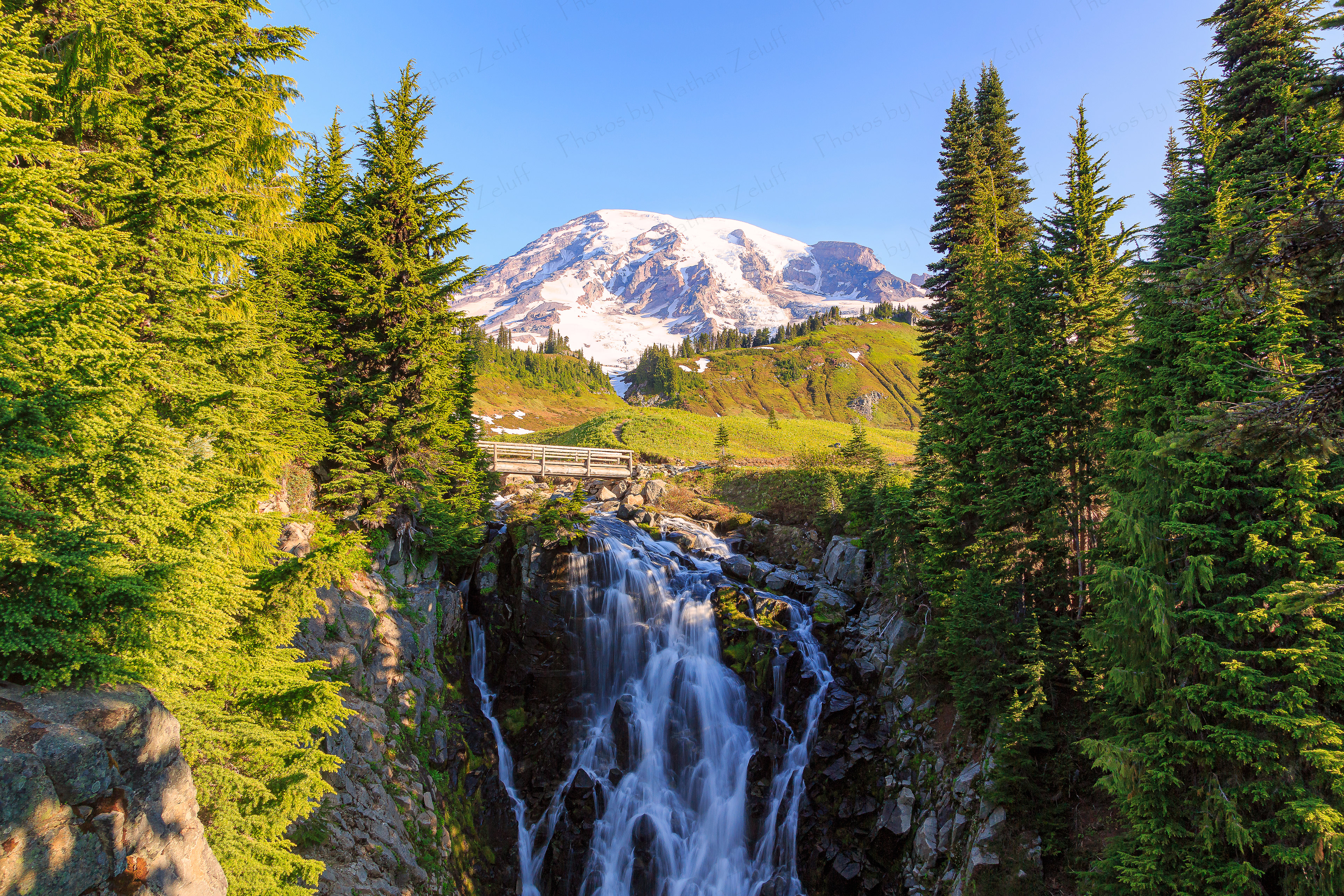 Myrtle Falls (Mt. Rainier NP, Washington)