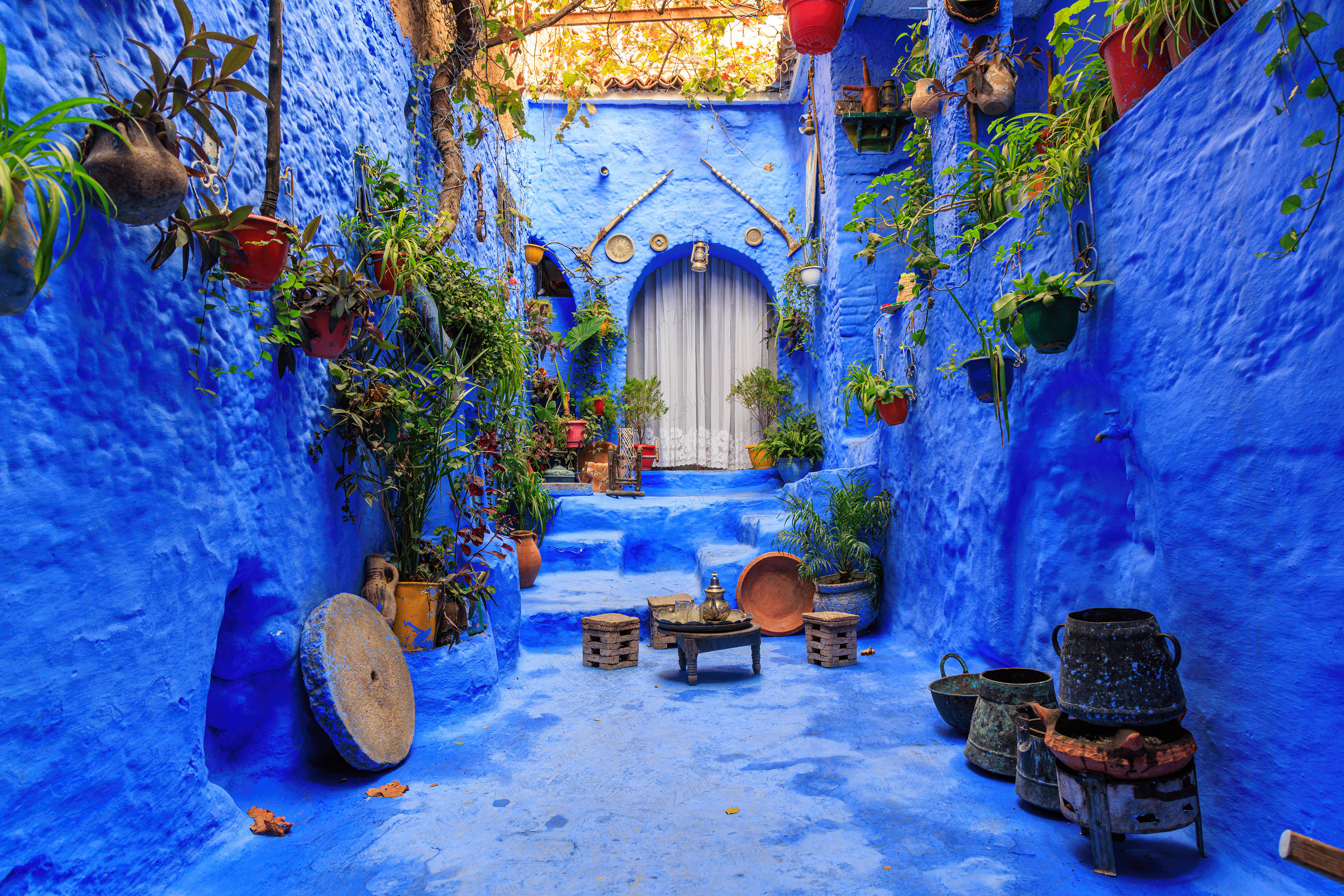 Blue Entrance (Chefchaouen, Morocco)