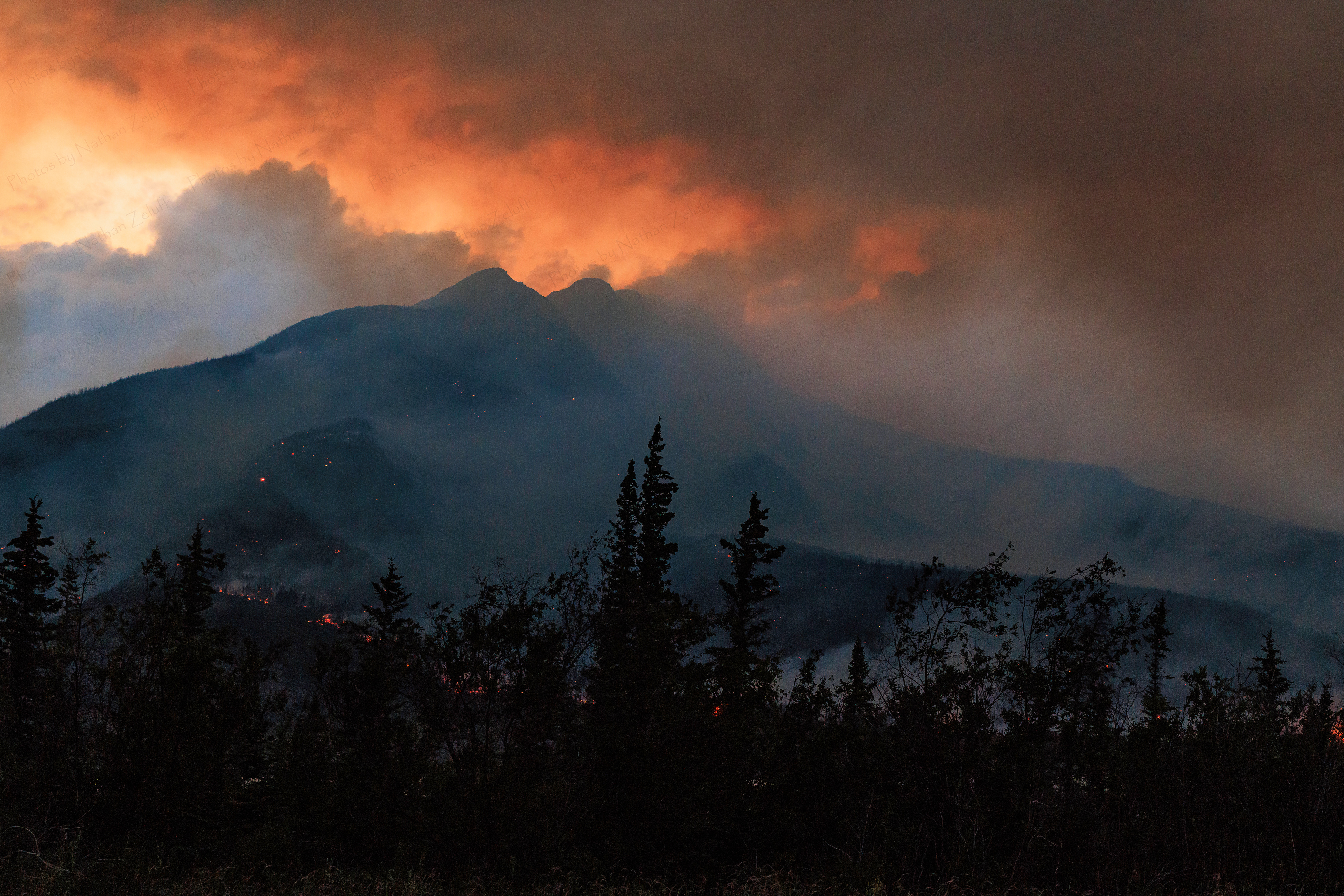 Jasper Wildfire (Jasper NP, Canada)