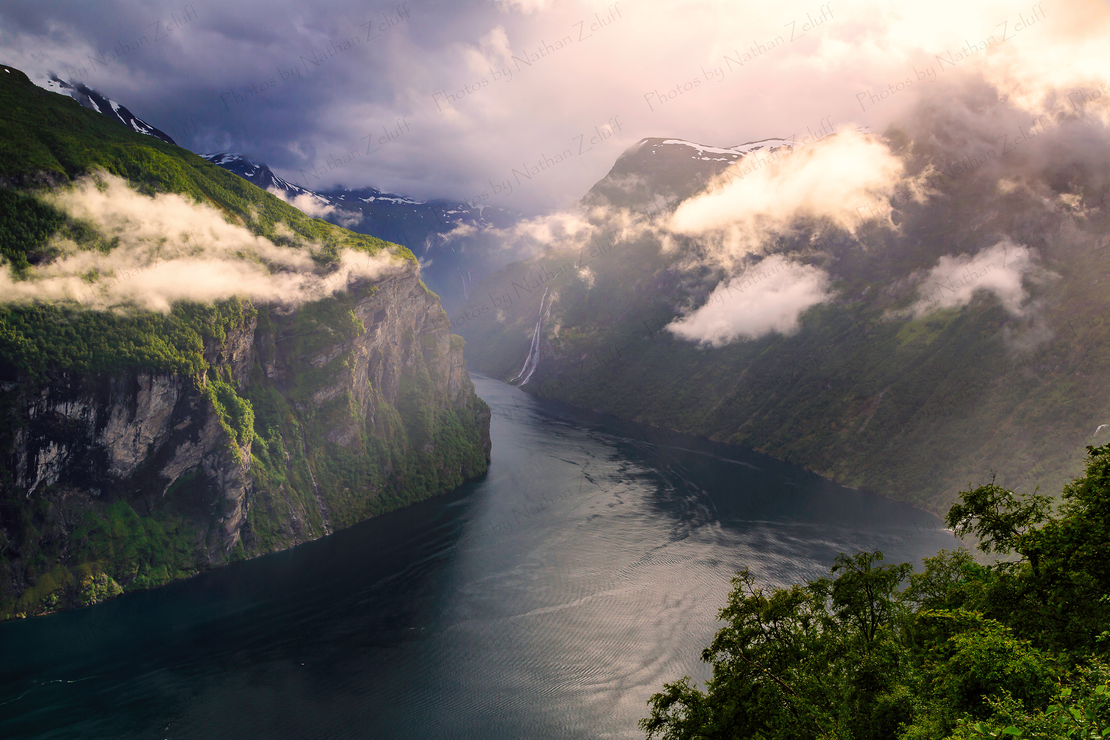Eagle Road Glow (Geirangerfjord, Norway)