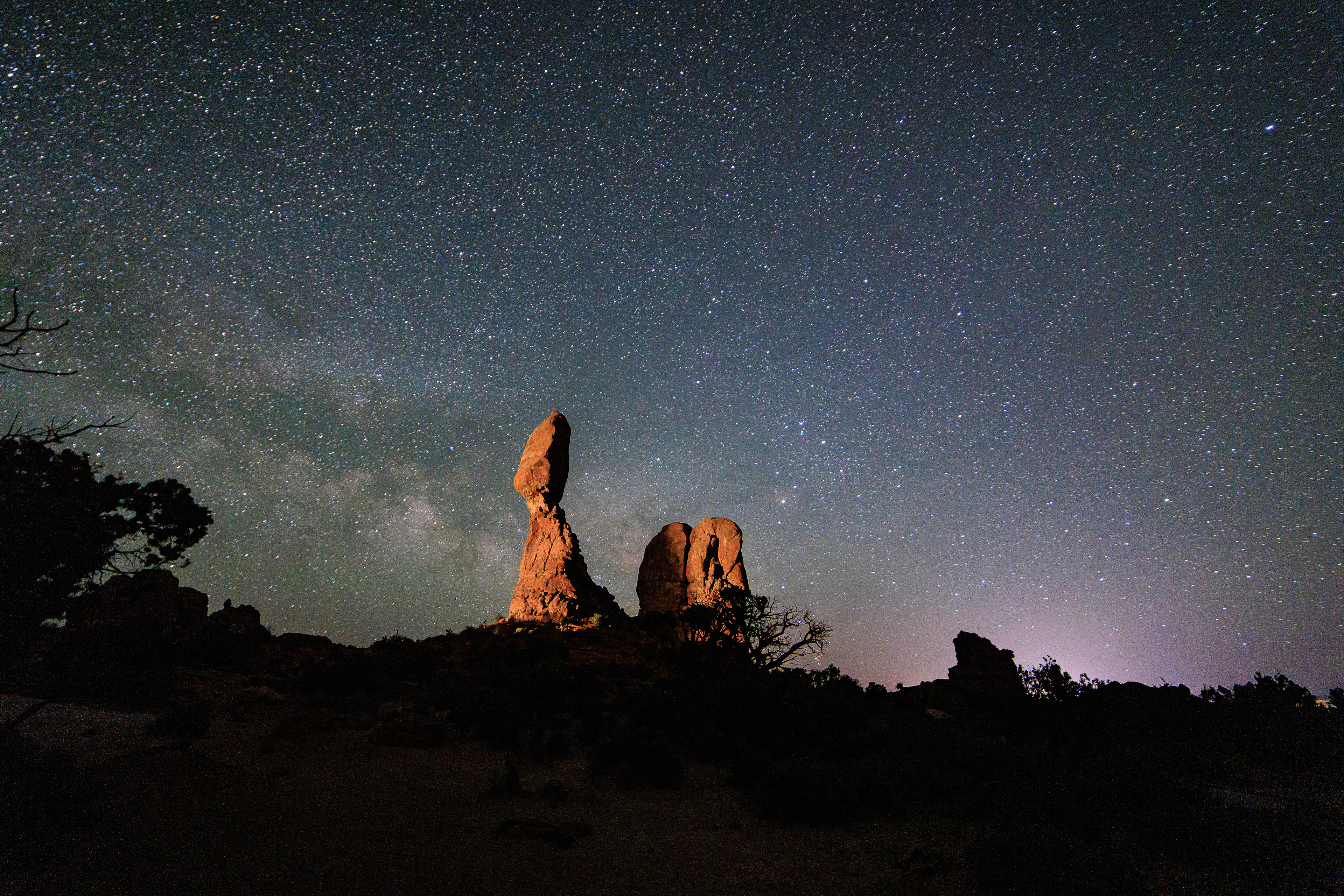 A Night in Arches (Moab, Utah)